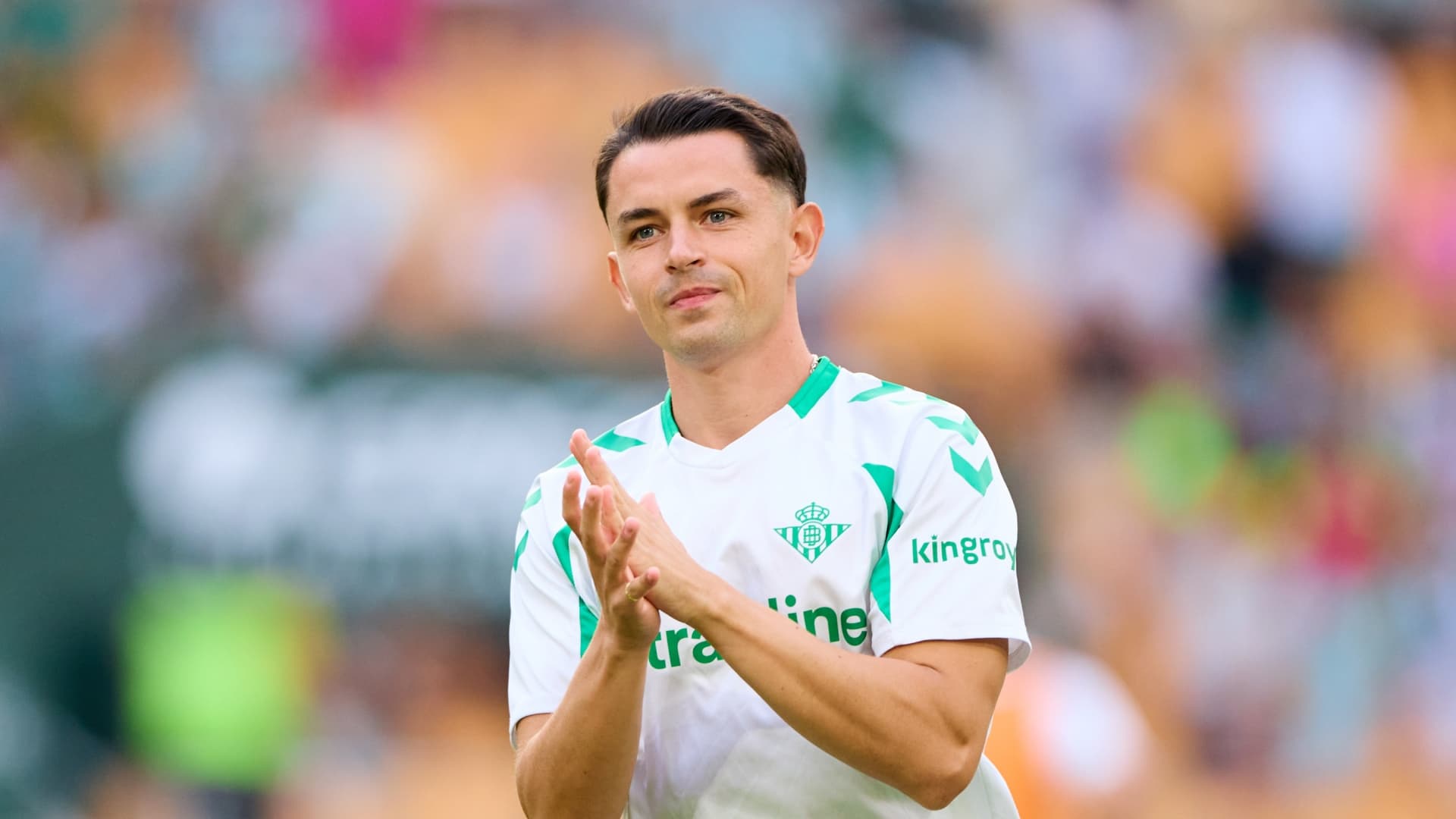 Álvaro Fidalgo llegó al Real Betis en febrero del 2026 y firmó contrato por cuatro años.