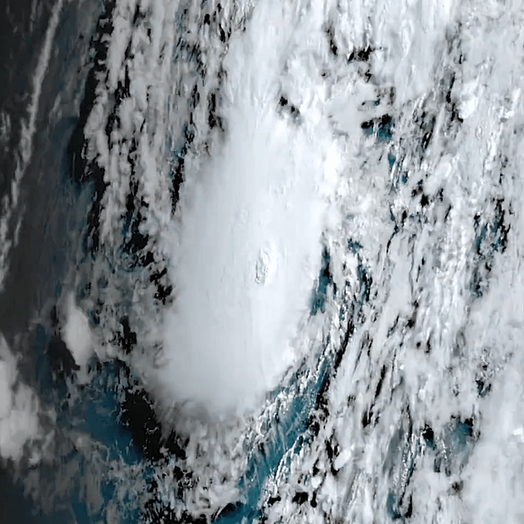 Tormenta tropical Amanda vista desde el espacio el 3 de junio 2026. Foto: X @CIRA_CSU