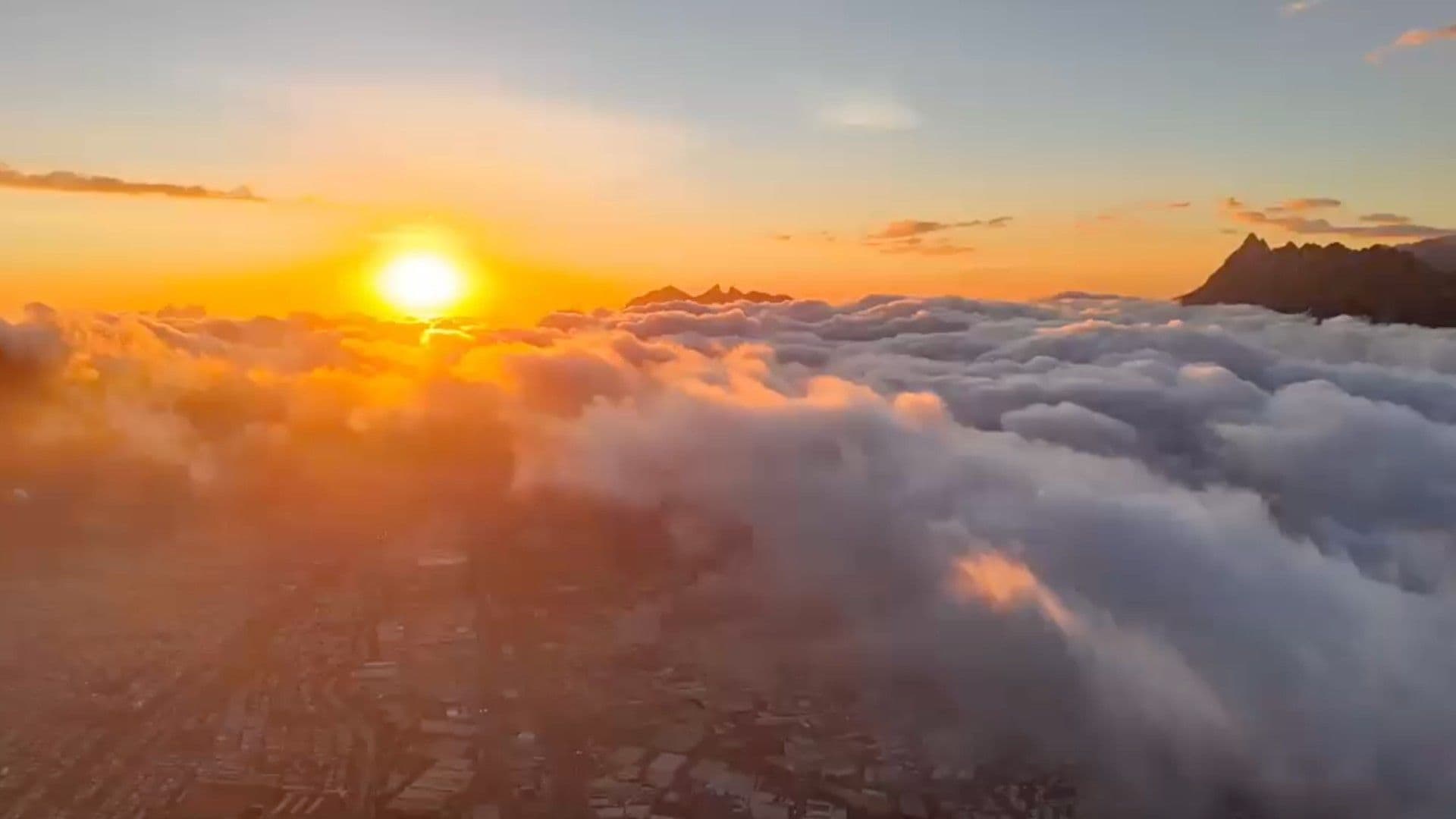 Amanecer en Nuevo León