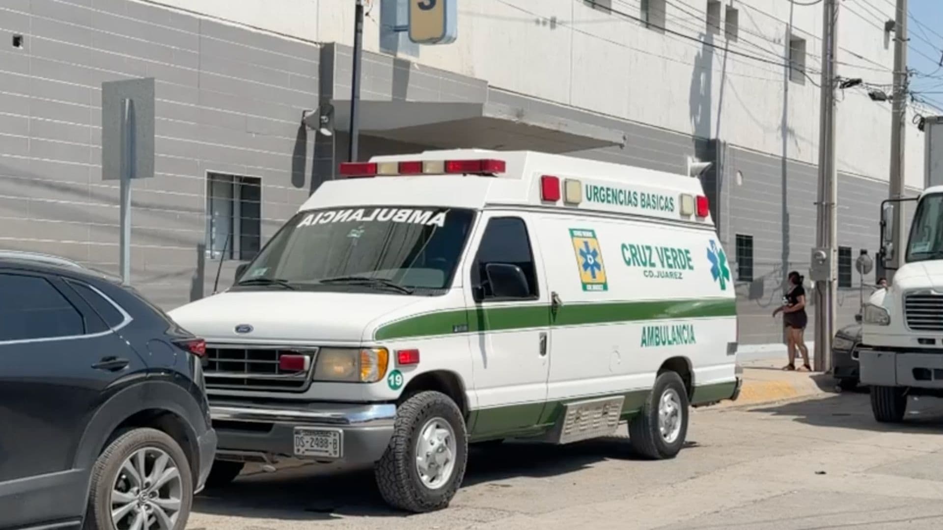 Reportan muerte de una menor al llegar a un hospital particular.