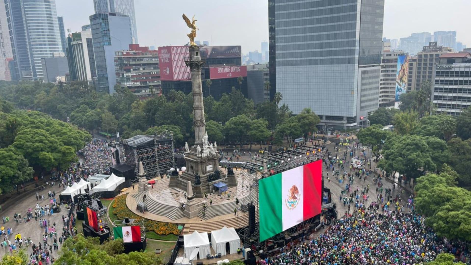 Piden No Acudir al Ángel de la Independencia Tras el Partido México vs Inglaterra