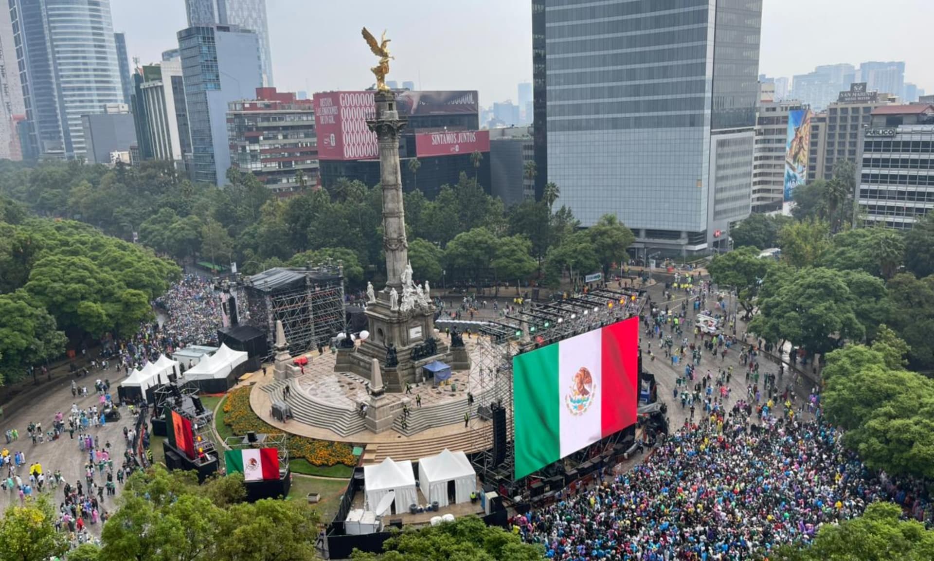 Piden No Acudir al Ángel de la Independencia Tras el Partido México vs Inglaterra