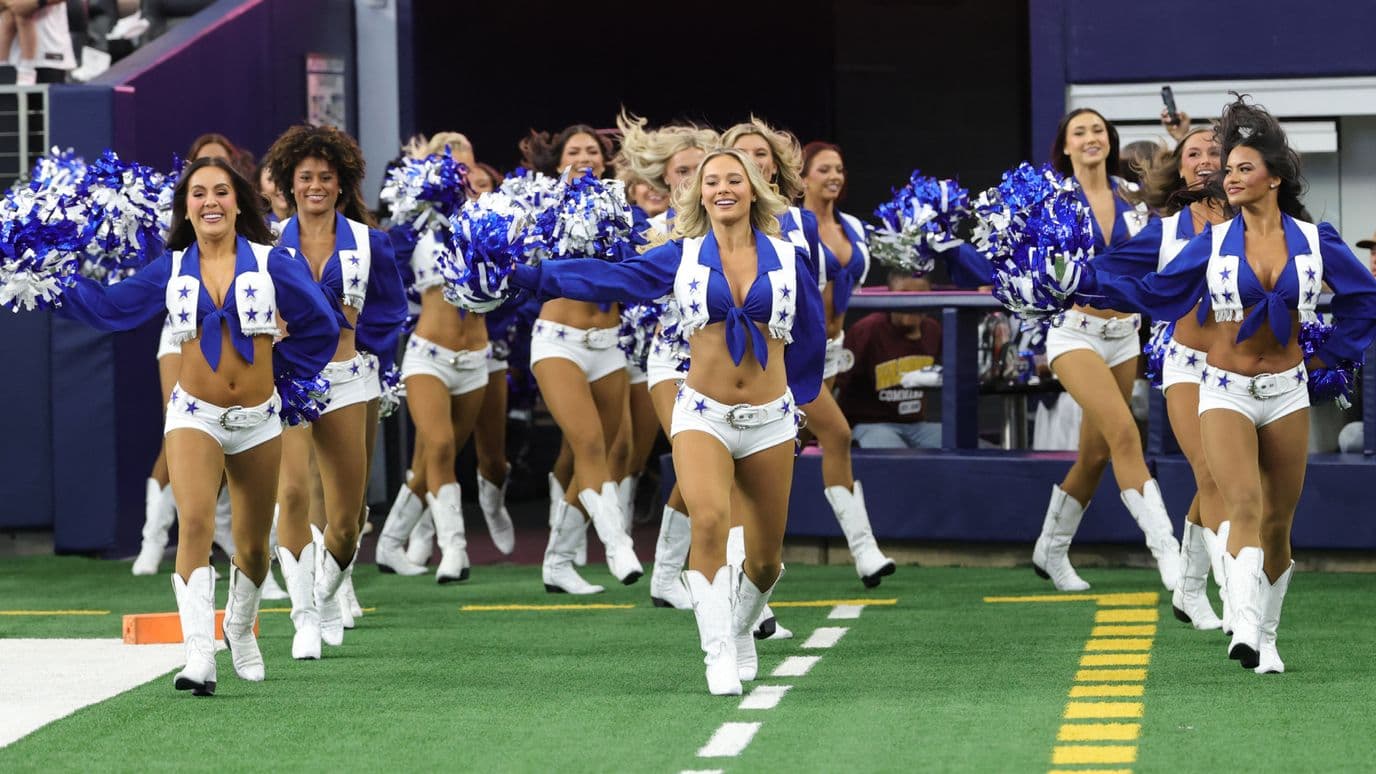 Animadoras de los Vaqueros de Dallas.