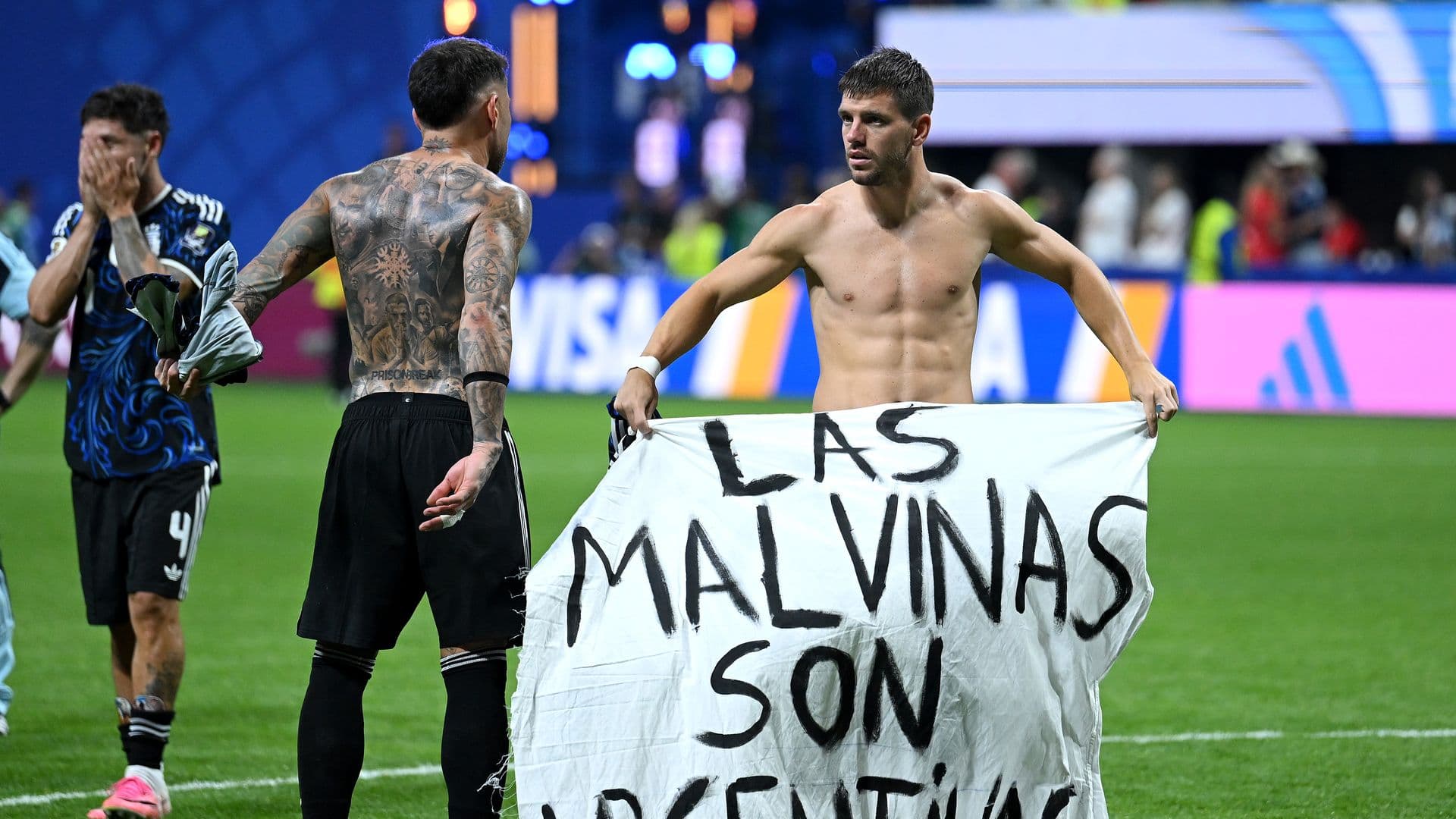 Giovani lo Celso, de la selección de Argentina, durante el Mundial 2026