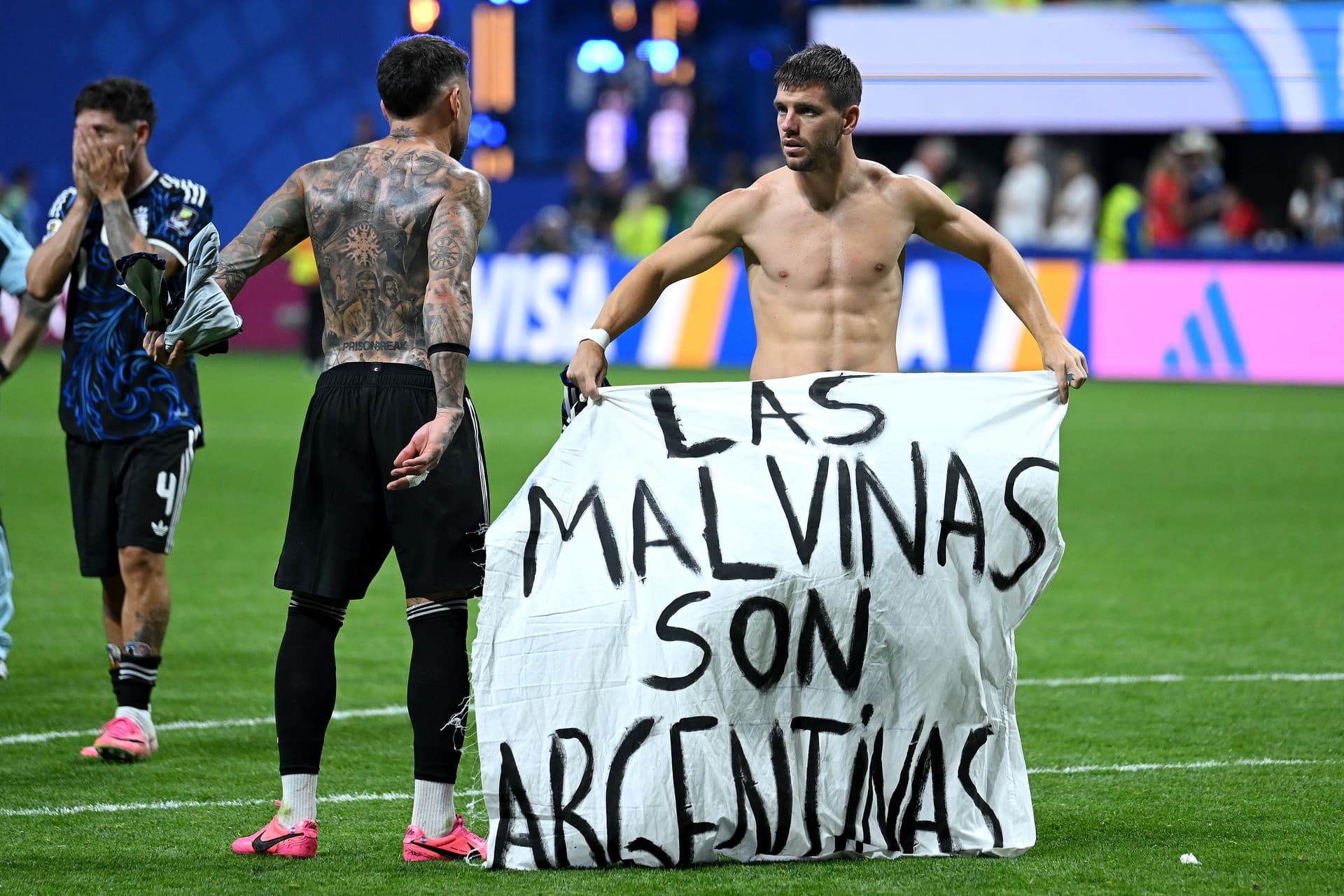 Giovani lo Celso, de la selección de Argentina, durante el Mundial 2026