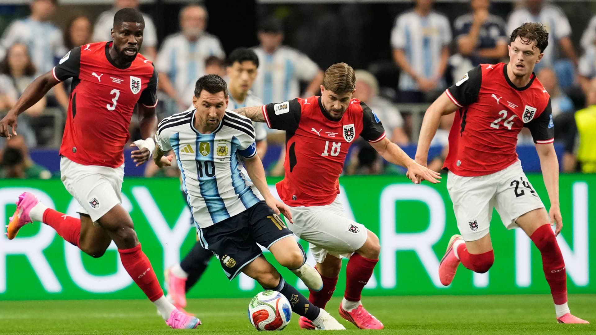 Sigue el Partido Argentina vs Austria En Vivo Hoy