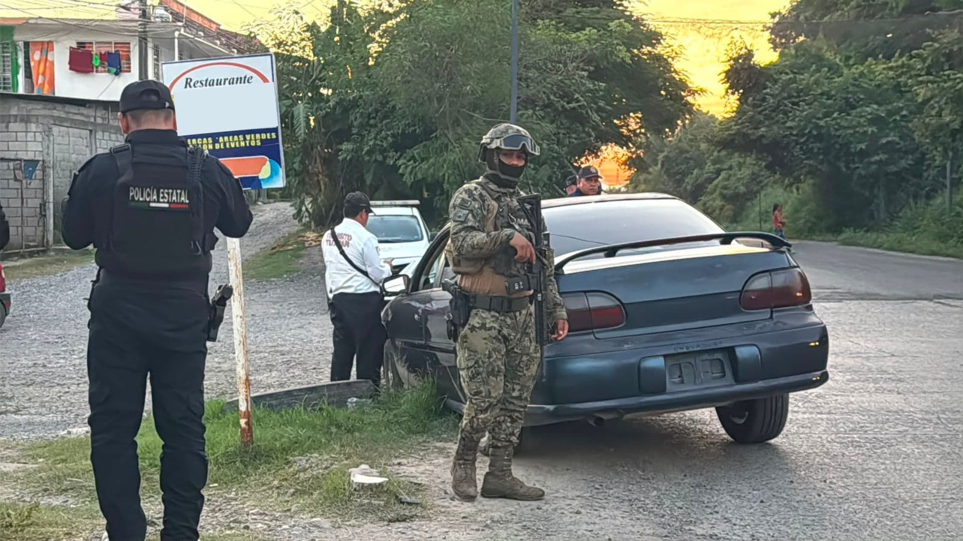 La oficial fue arrollada mientras abanderaba sobre la carretera Tuxpan-Tampico. Foto: N+