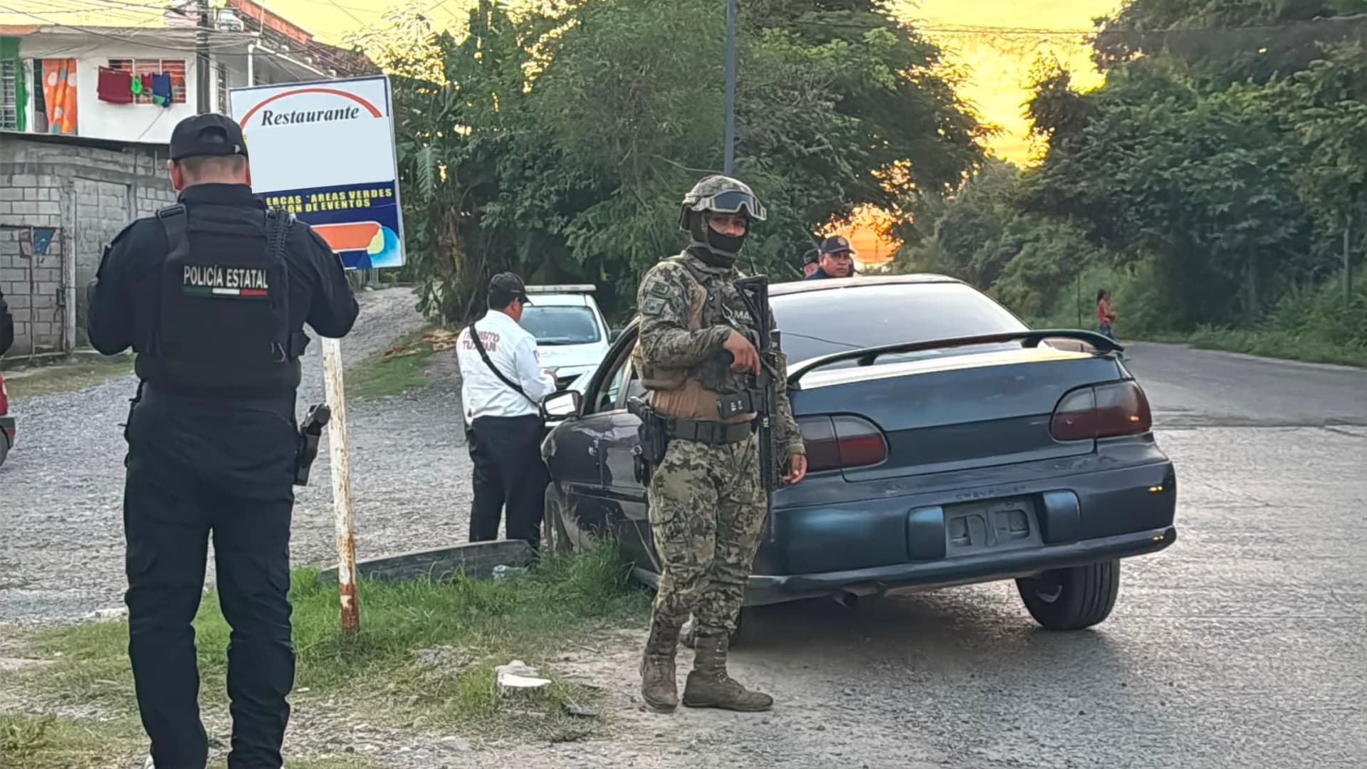 La oficial fue arrollada mientras abanderaba sobre la carretera Tuxpan-Tampico. Foto: N+