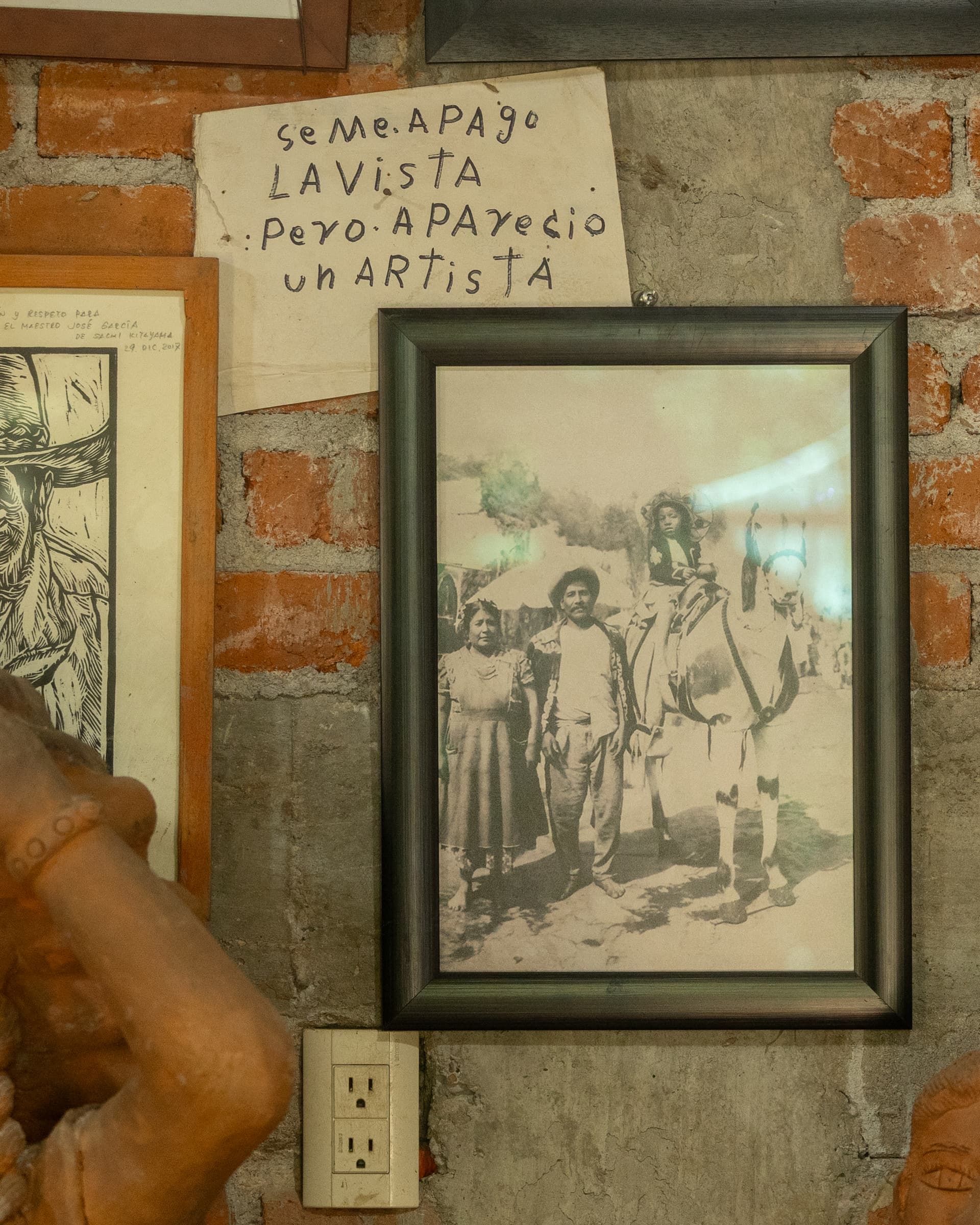 Teresita y José, artesanos de Oaxaca