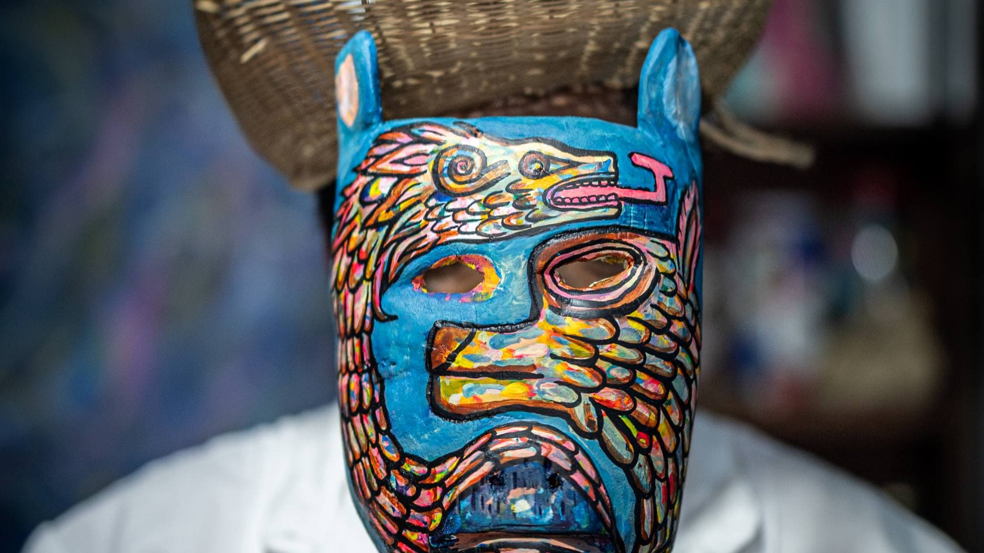 Filogonio Naxín es un artista mazateco de Mazatlán Villa de Flores. Foto: N+