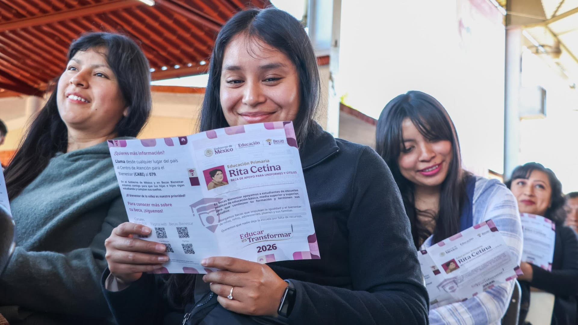 Inician Asambleas para Registro de Beca Rita Cetina Primaria y Secundaria 2026