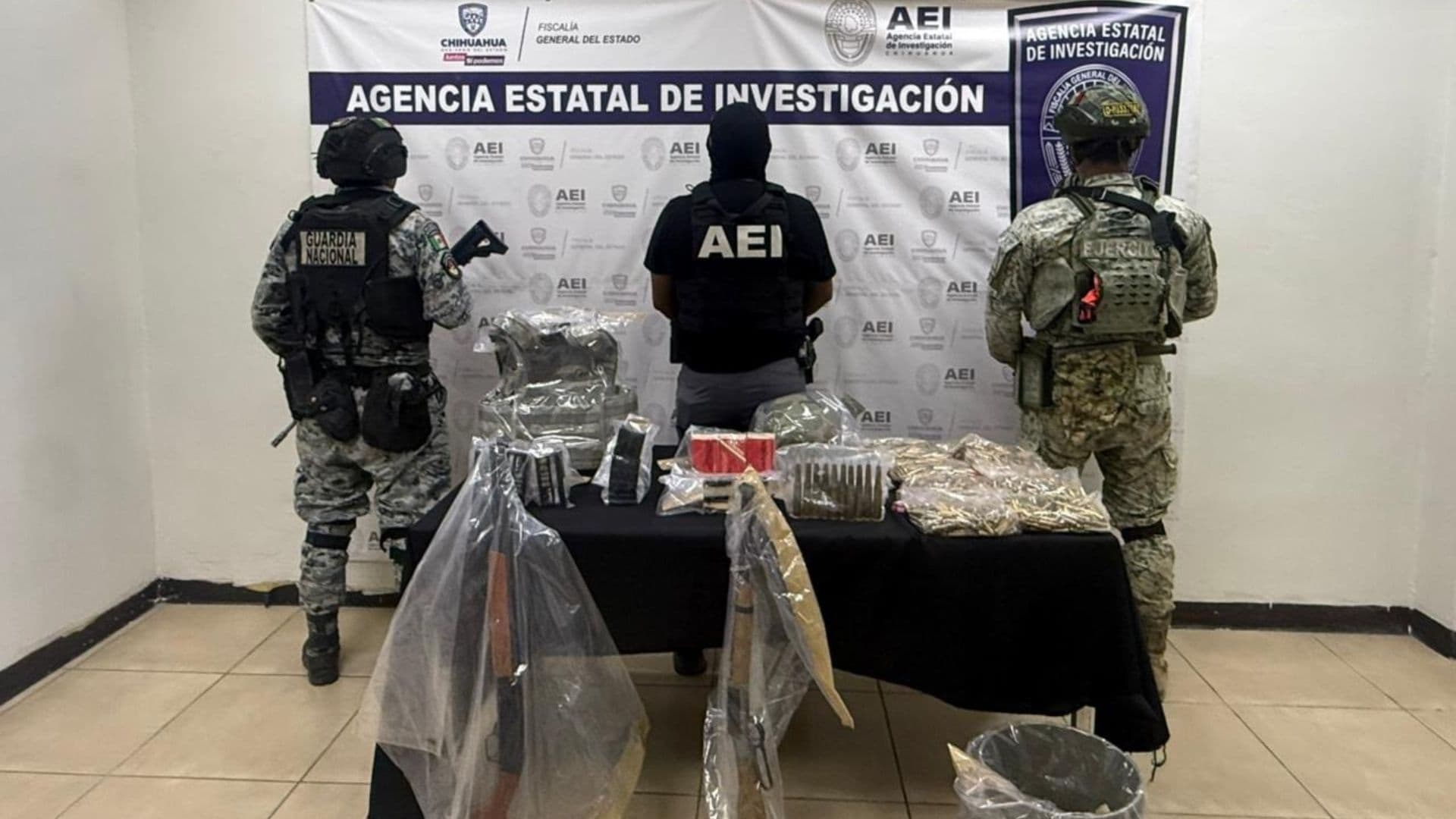 El cateo se realizó en la calle Sierra Mazapil y Cordillera del Cáucaso