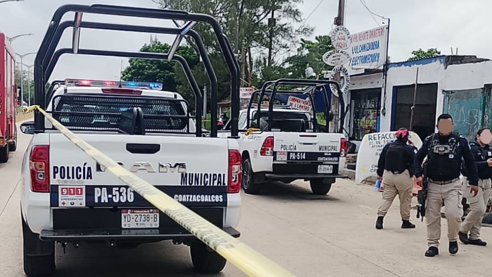 Hombre es Asesinado a Disparos Sobre la Carretera Costera del Golfo en Veracruz