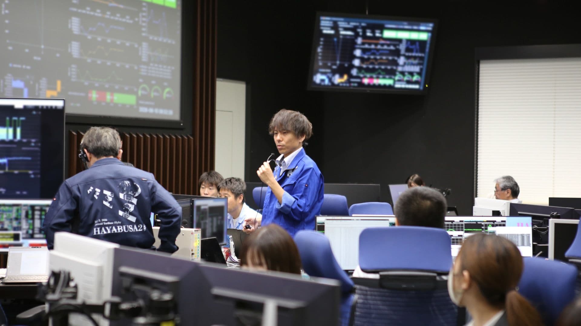 Ensayo operativo previo al sobrevuelo del asteroide Trifone, realizado el 5 de julio de 2026. Foto: X @haya2_jaxa