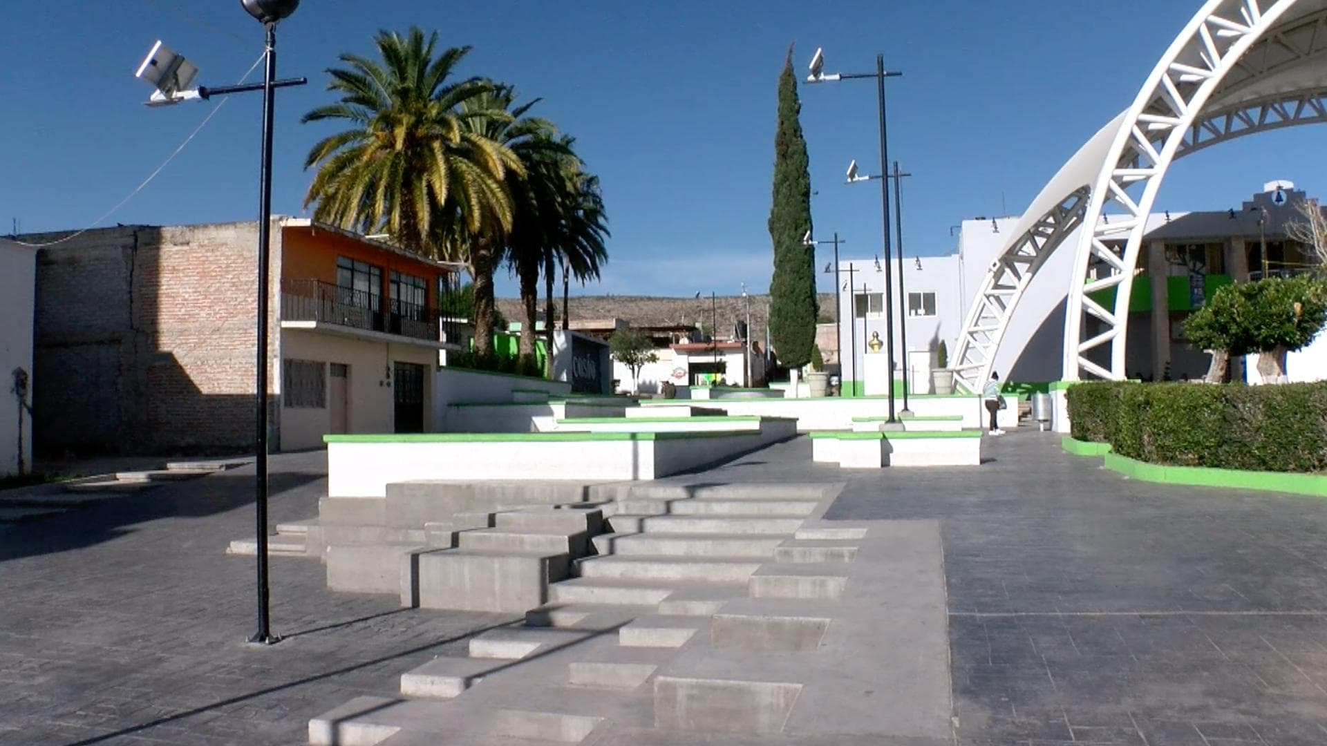 Plaza en Cosio