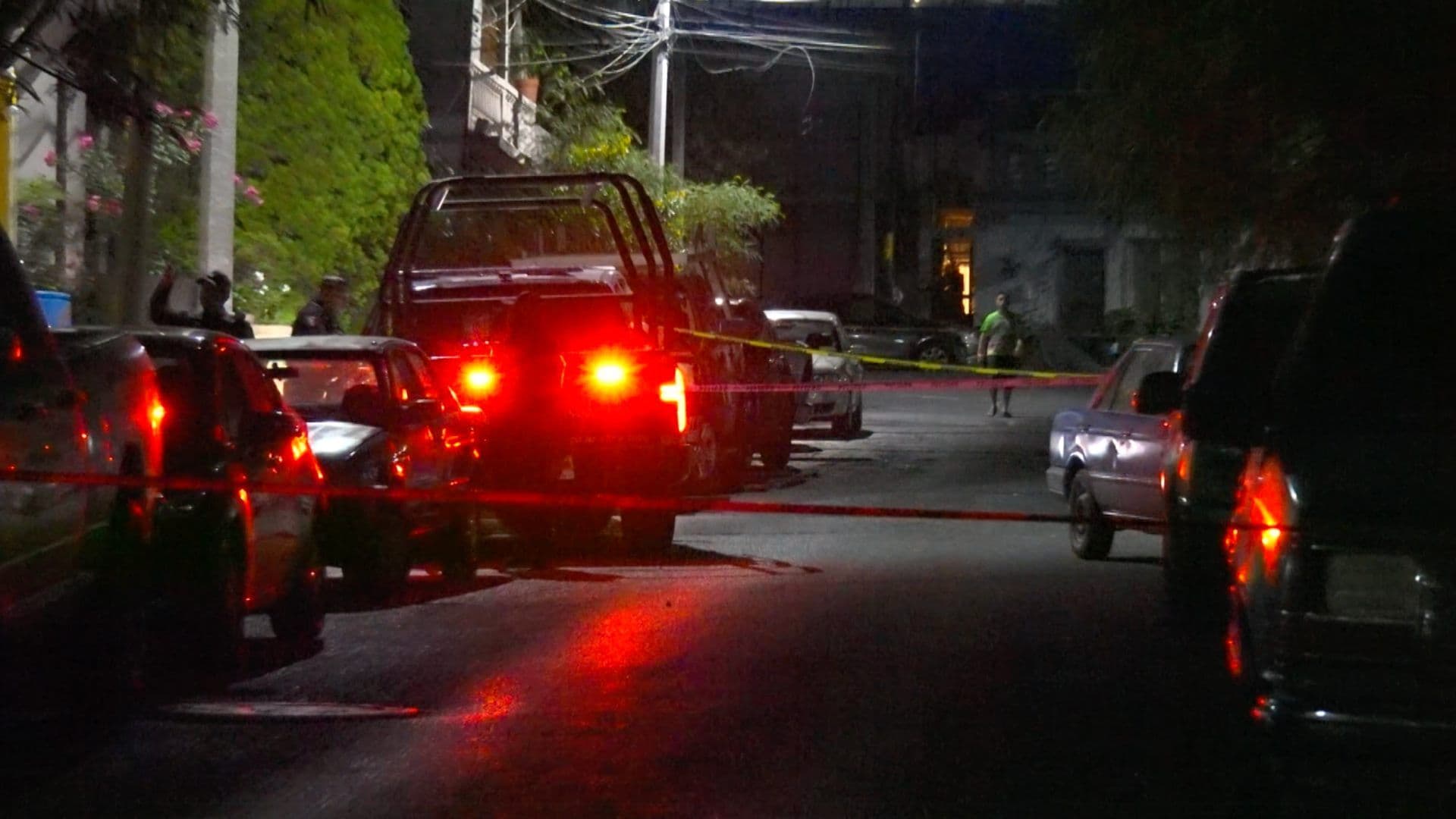 Acordonan calle por intento de homicidio en Santa Catarina
