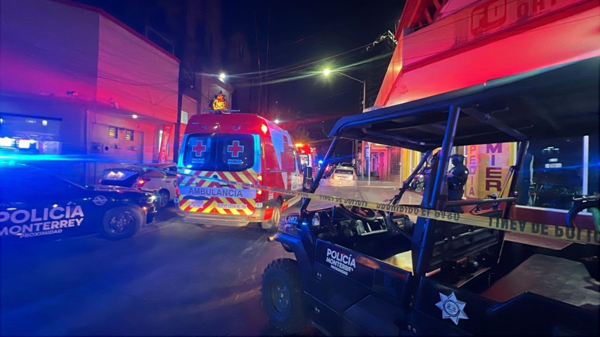 Ataque armado Centro Monterrey