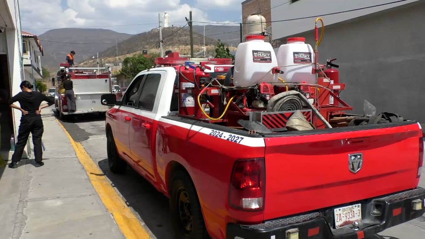camioneta de Protección Civil Tabasco, Zacatecas