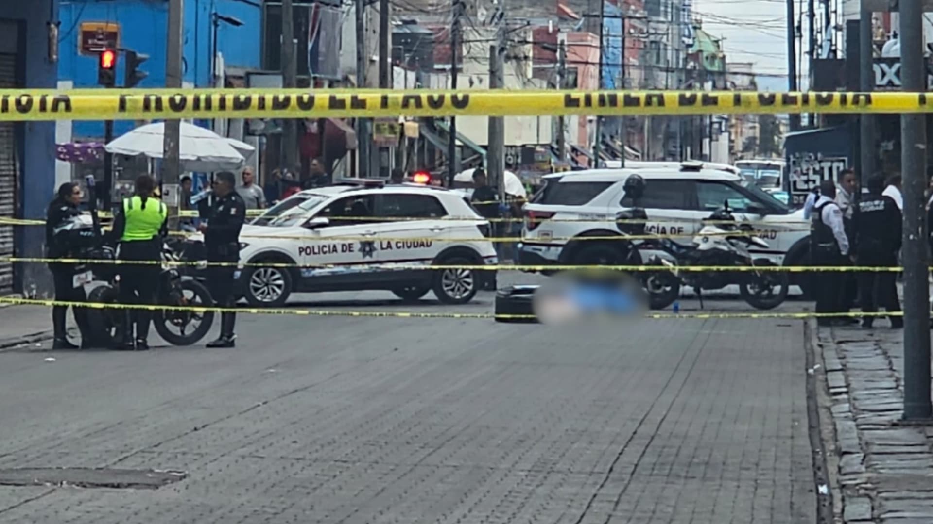Muere mujer de la tercera edad atropellada en el Centro Histórico de Puebla.