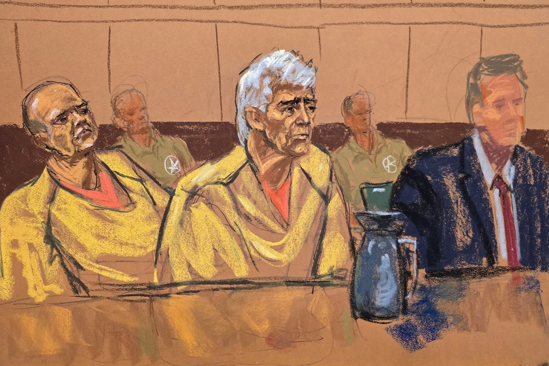 Audiencia de Rafael Caro Quintero, en Nueva York.