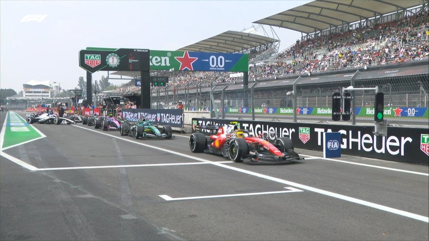 Aspecto de la FP1 en el Autódromo Hermanos Rodríguez, correspondiente al el Gran Premio de México 2026