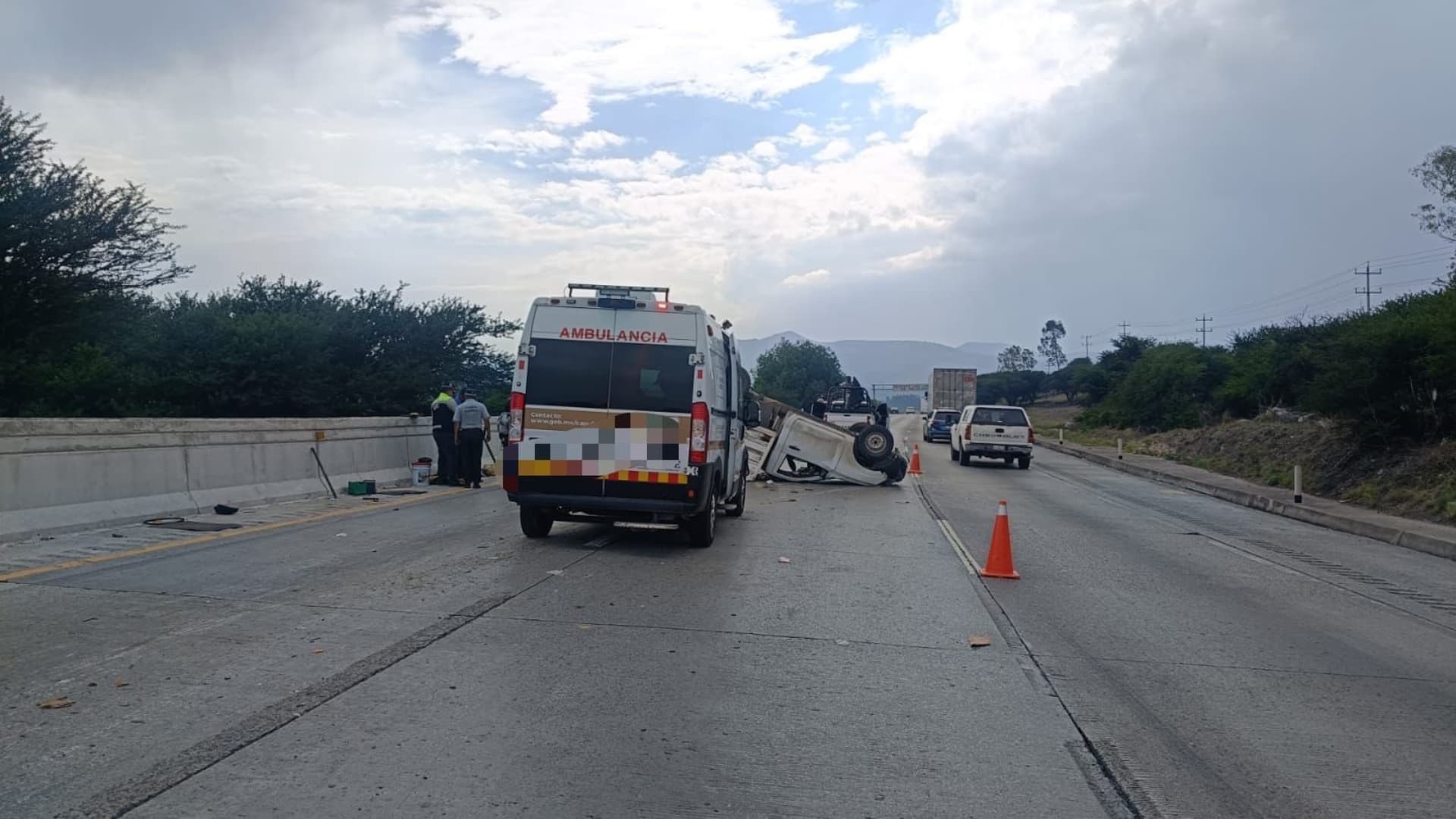 Accidente en la carretera México-Querétaro el 22 de mayo de 2026