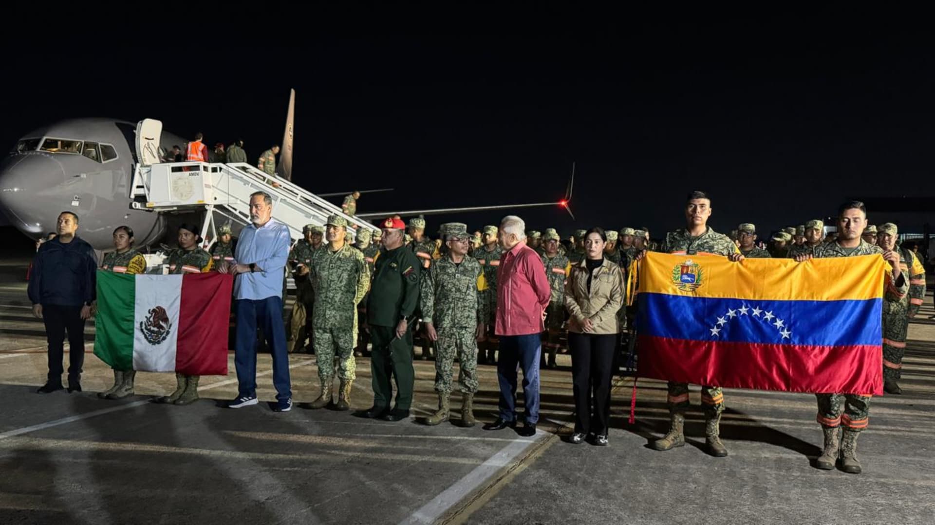 La ayuda humanitaria que mandó México llegó a Venezuela