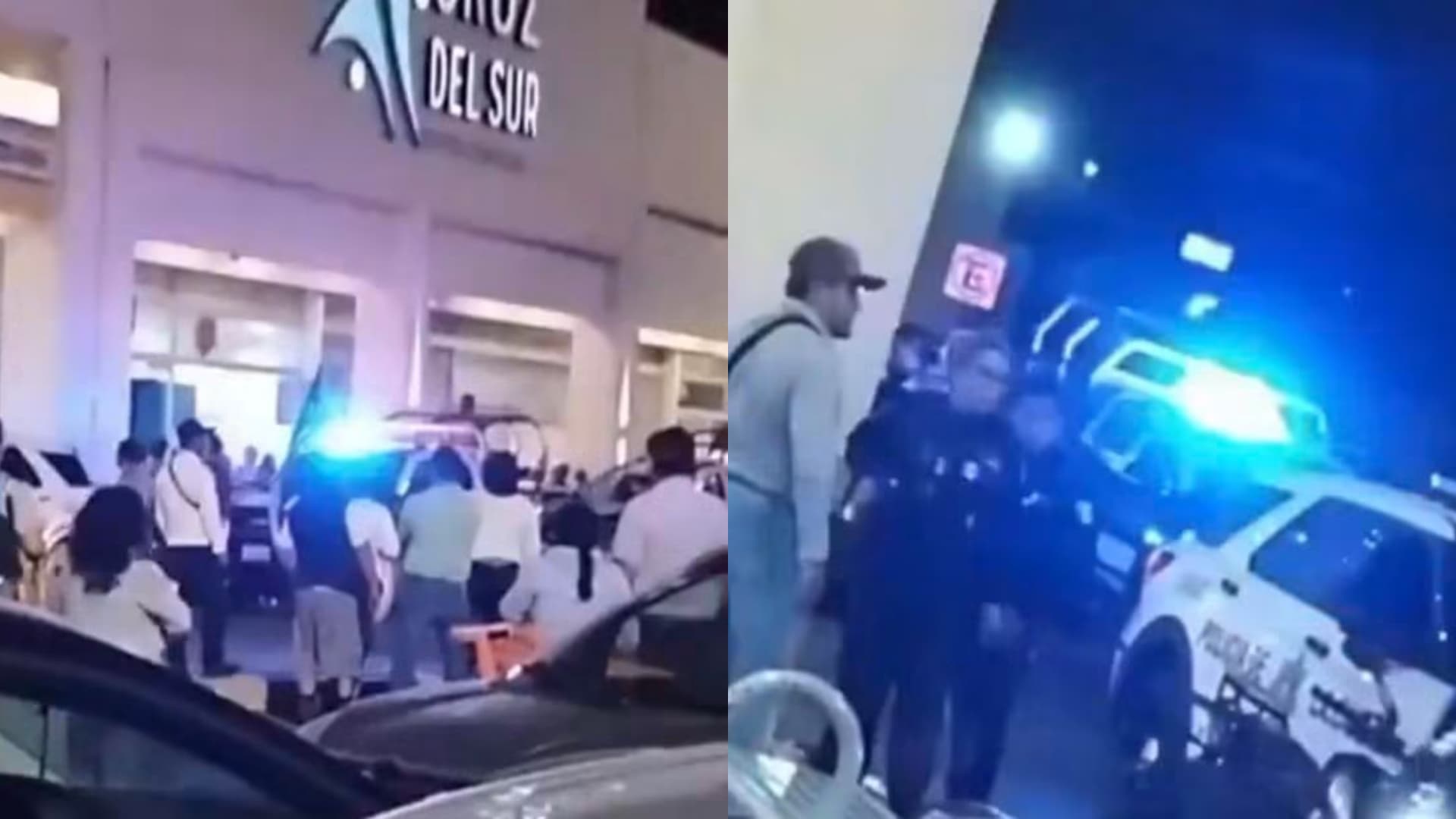 Policías llegaron minutos después del robo con violencia.