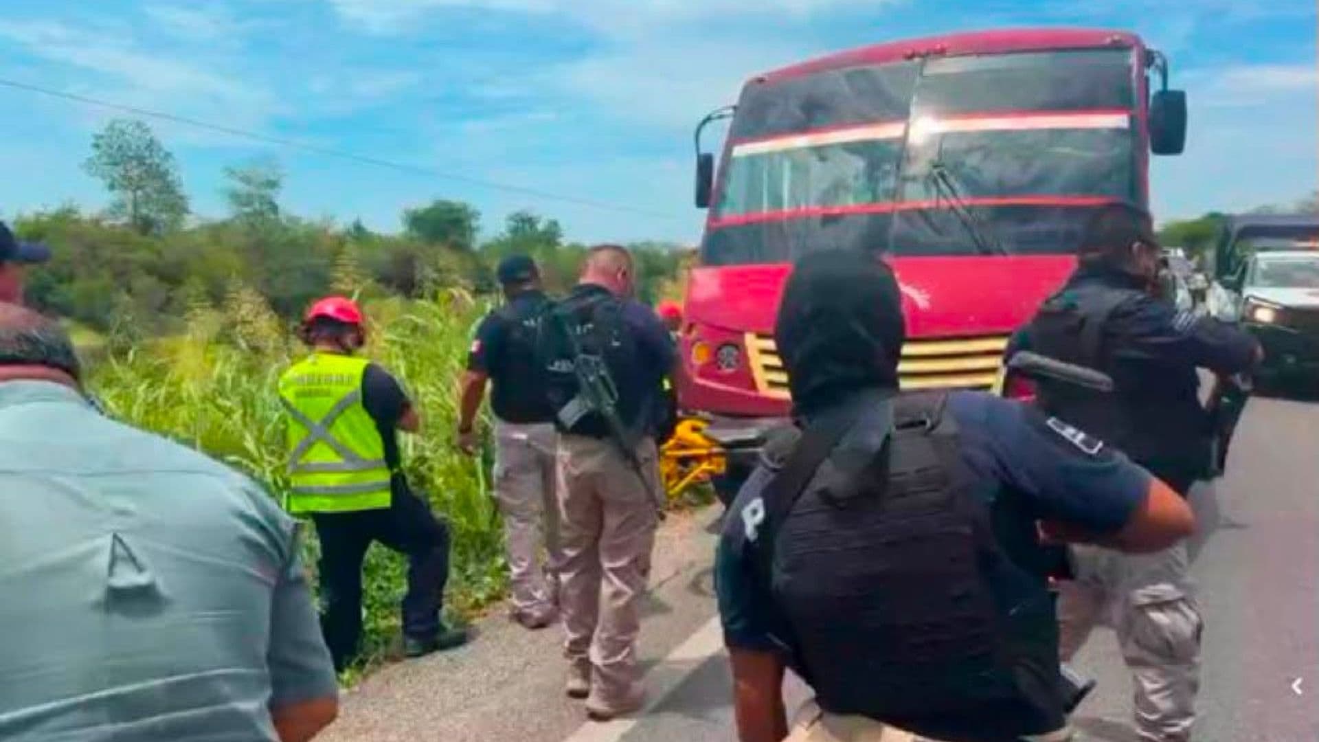 El ataque armado contra el camión dejó un pasajero sin vida en Juchitán