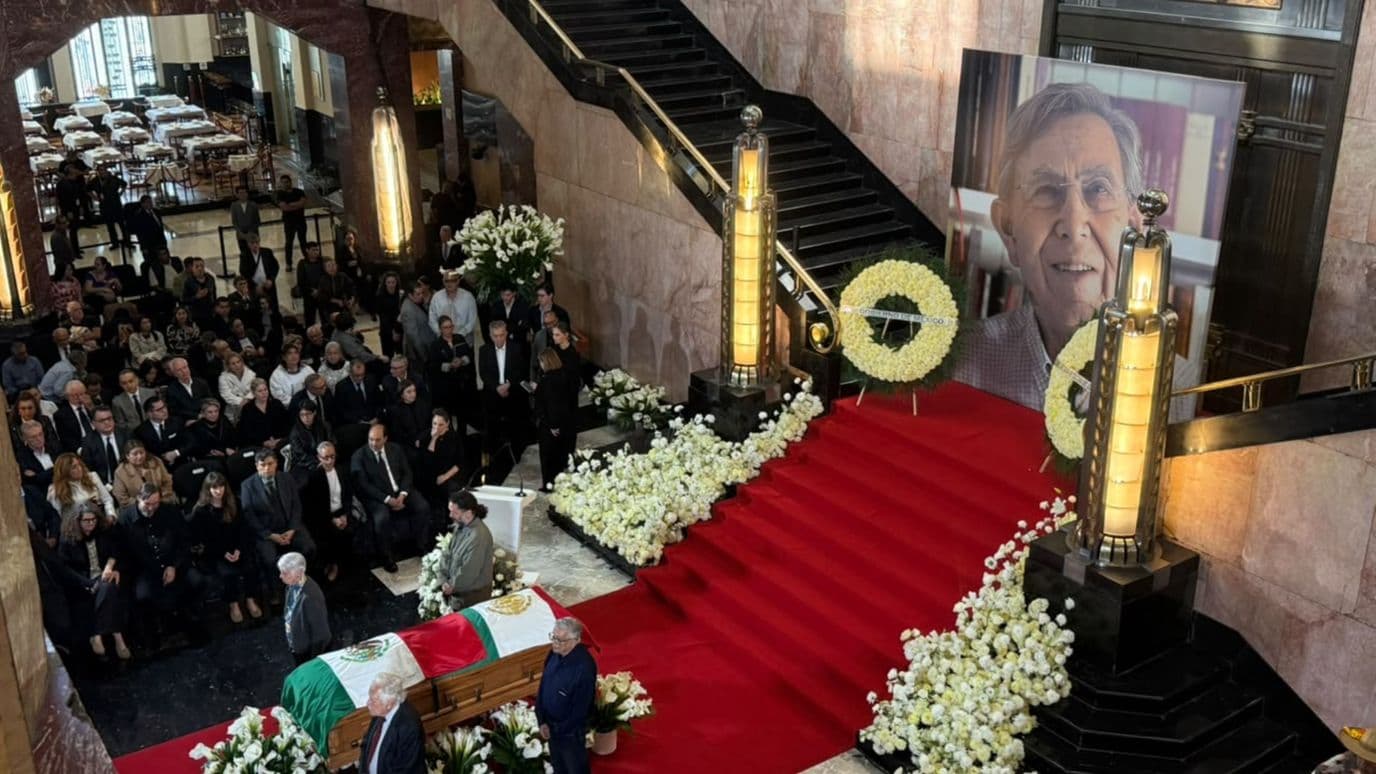 Homenaje Cuauhtémoc Cárdenas en Bellas Artes; Despiden con Último Adiós| FOTOS