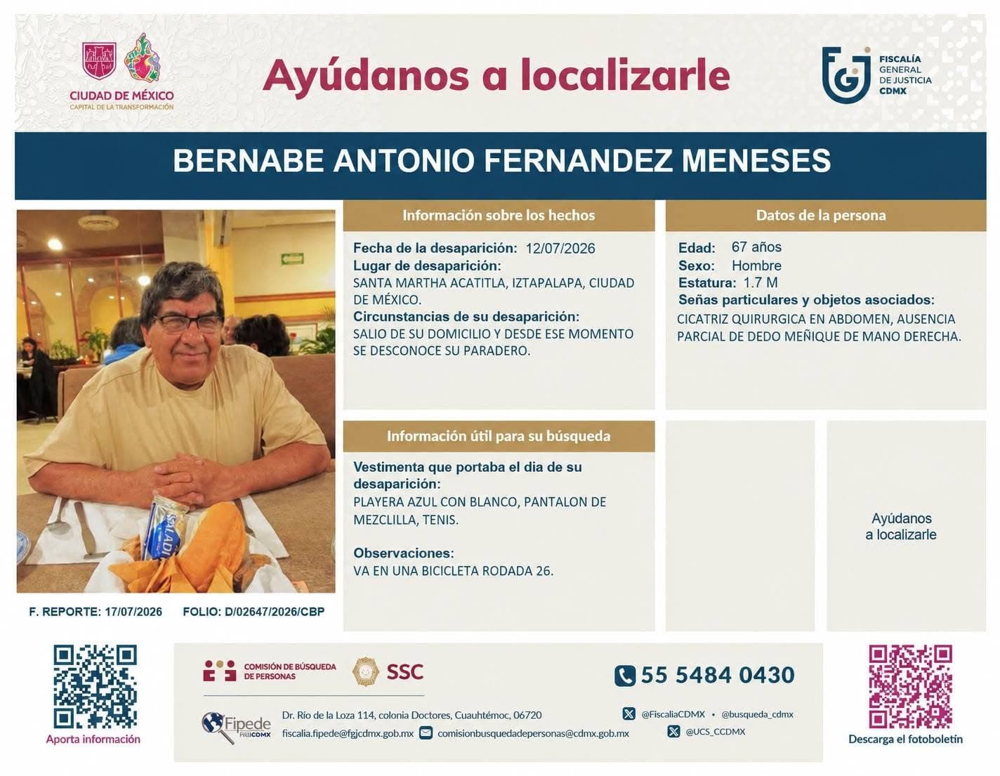 Bernabé Antonio Fernández Meneses