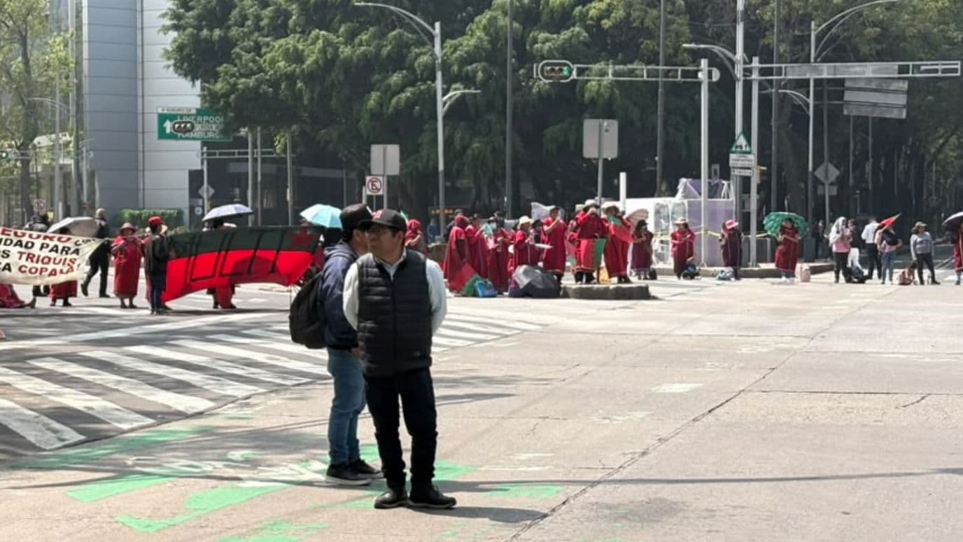 Bloqueo en la Ciudad de México