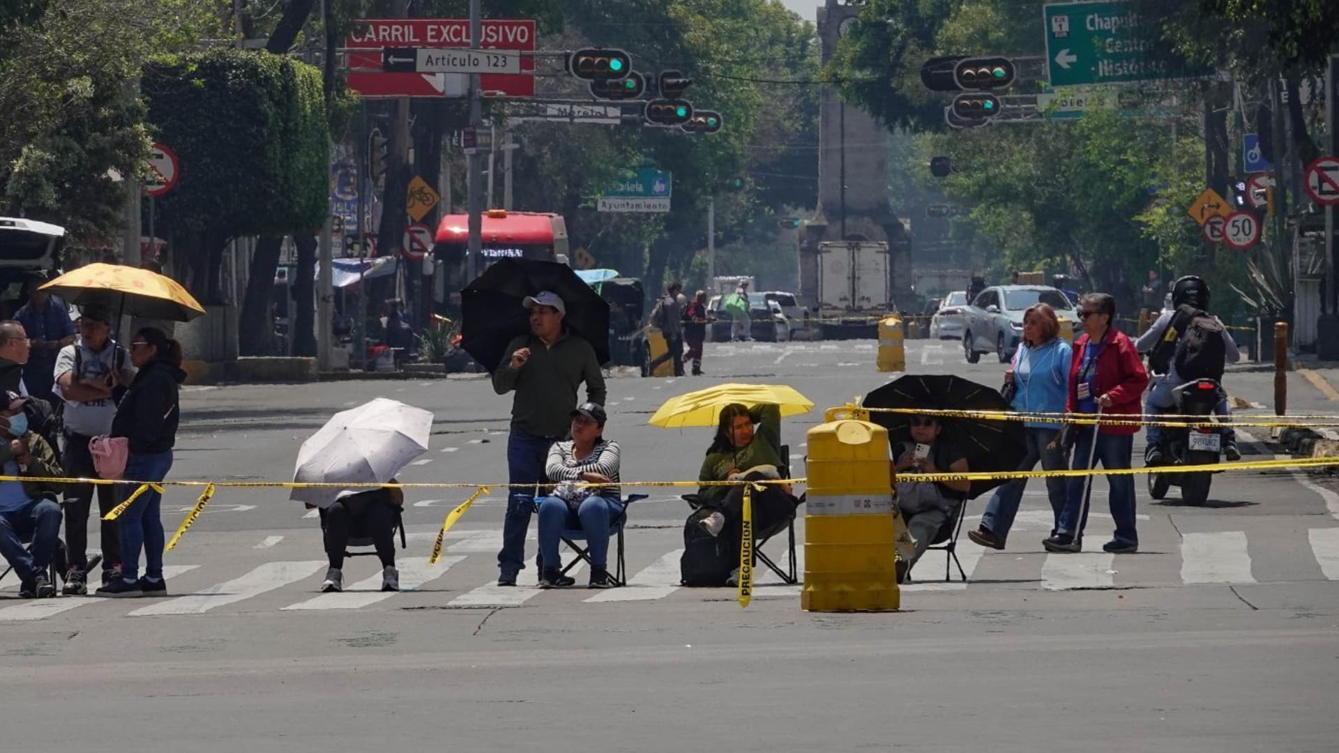 Concentraciones, Rodadas de Motociclistas y de Ciclistas en la Ciudad de México
