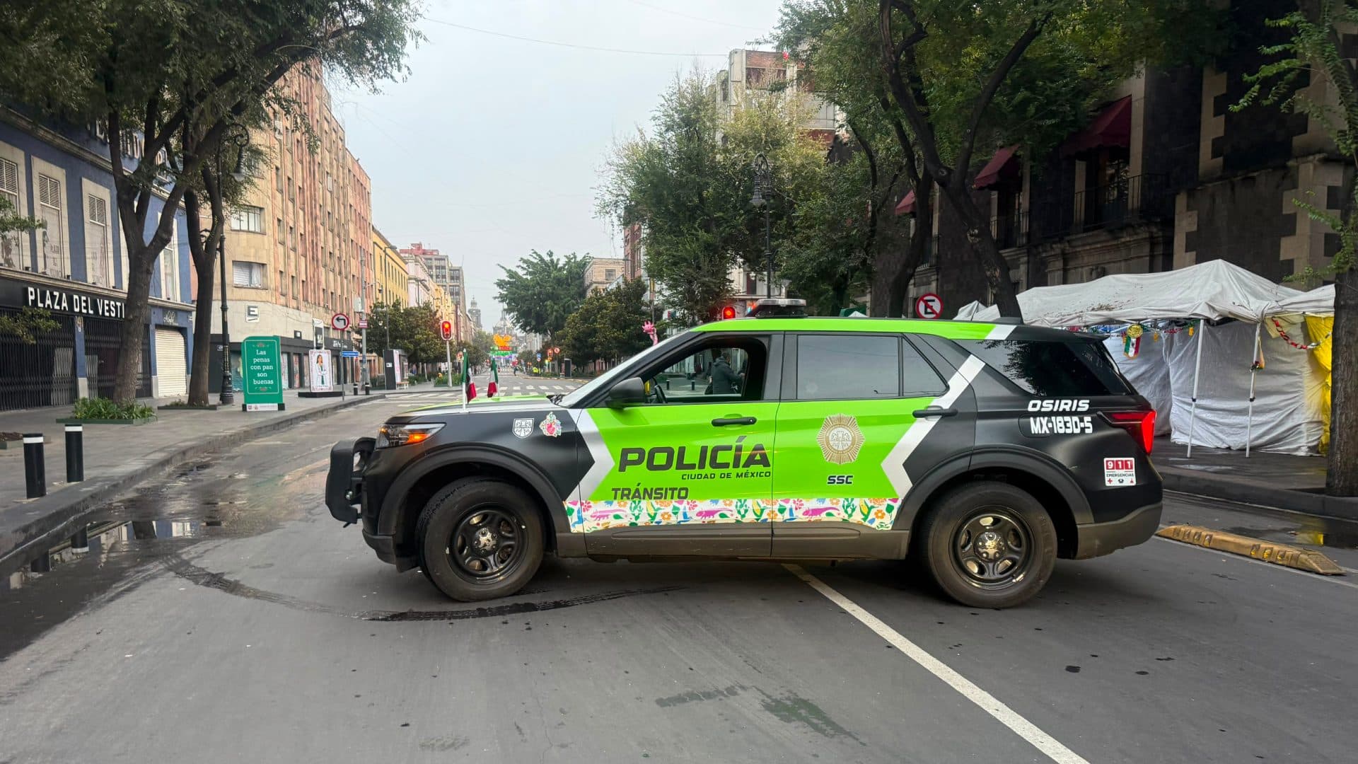 No Hay Paso: Alternativa Vial a Bloqueo en el Centro Histórico
