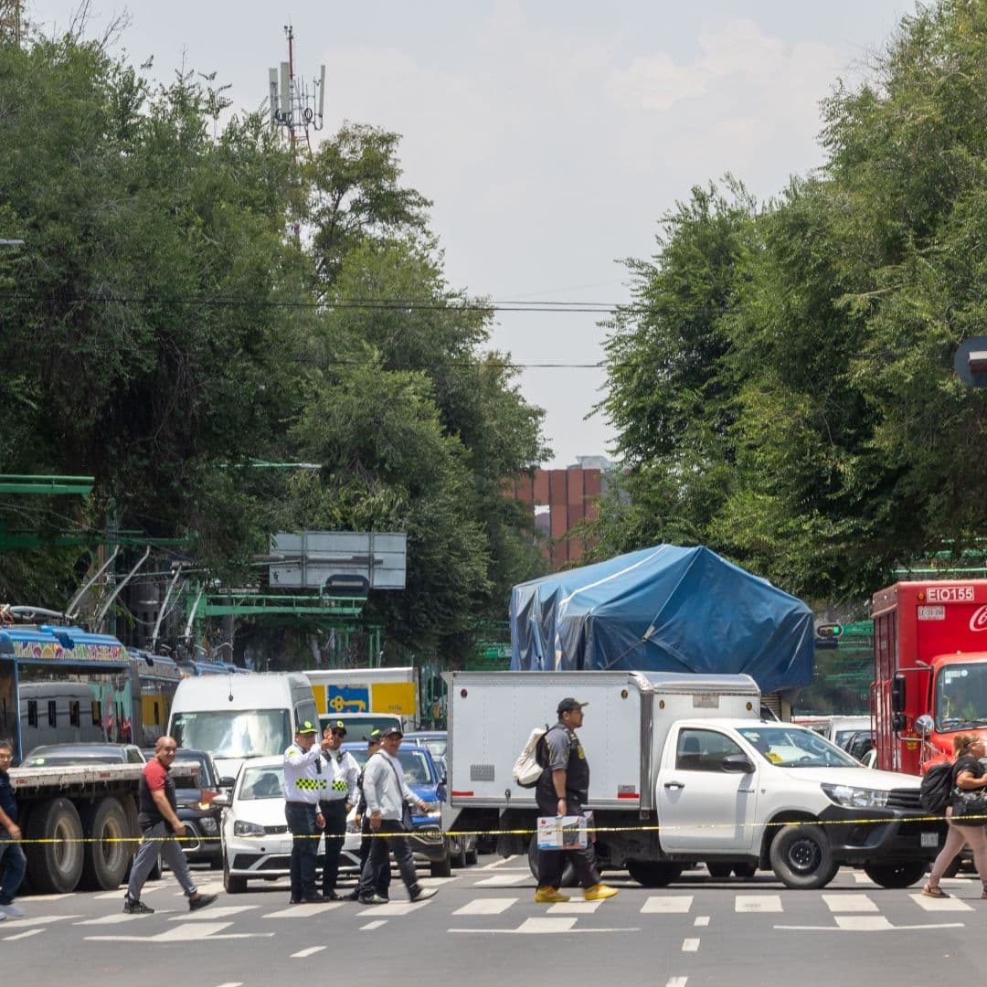 Bloqueos en CDMX. foto: Cuartoscuro