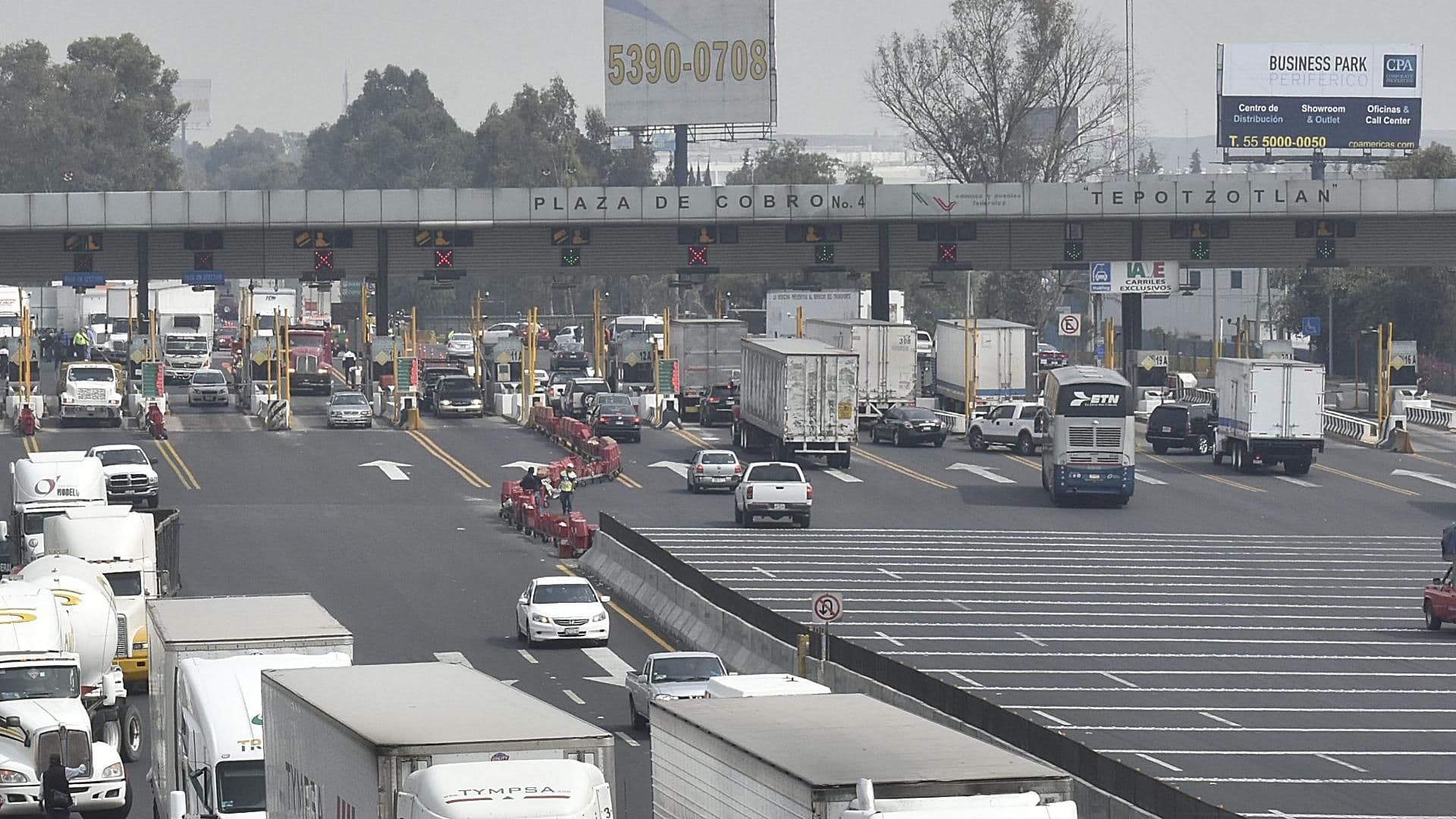 Caseta de Tepotzotlán, en la autopista México-Querétaro, en 2025. Foto: Cuartoscuro | Archivo