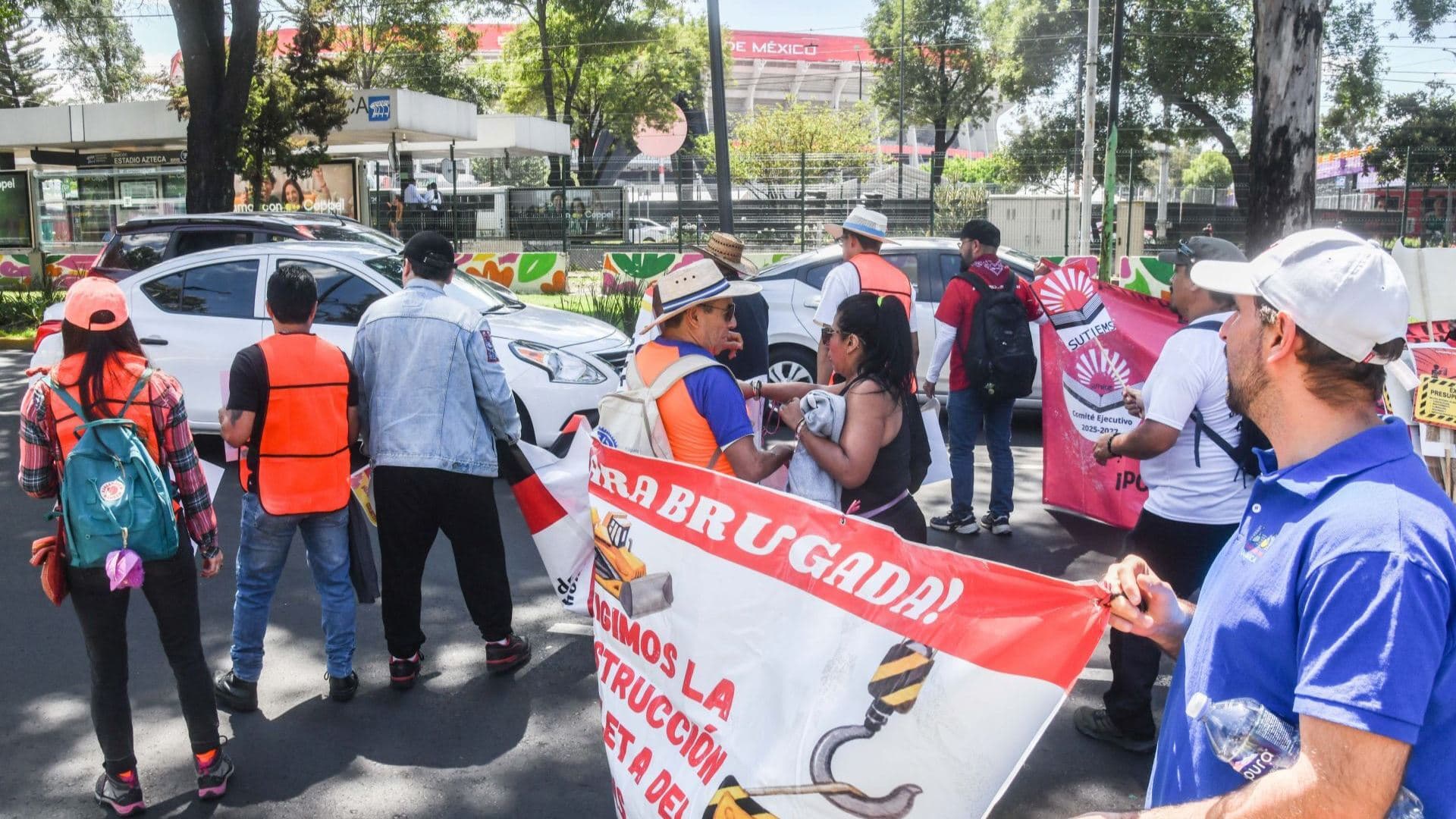 Bloqueo en Calzada de Tlalpan
