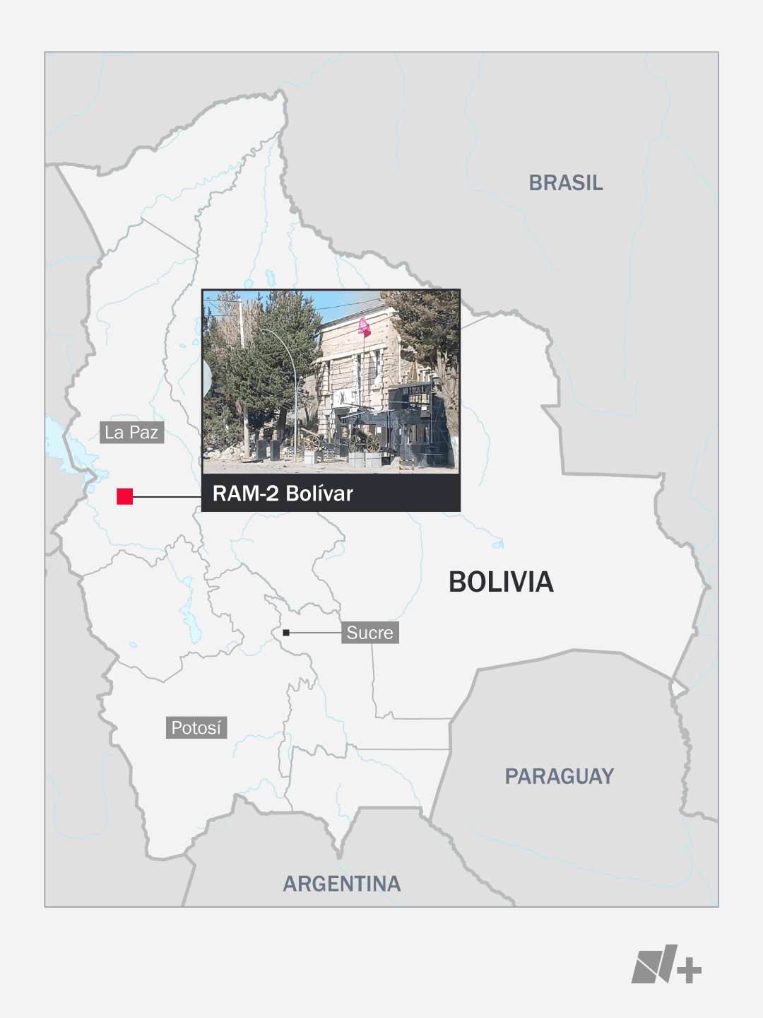 Explosión cuartel militar en Bolivia