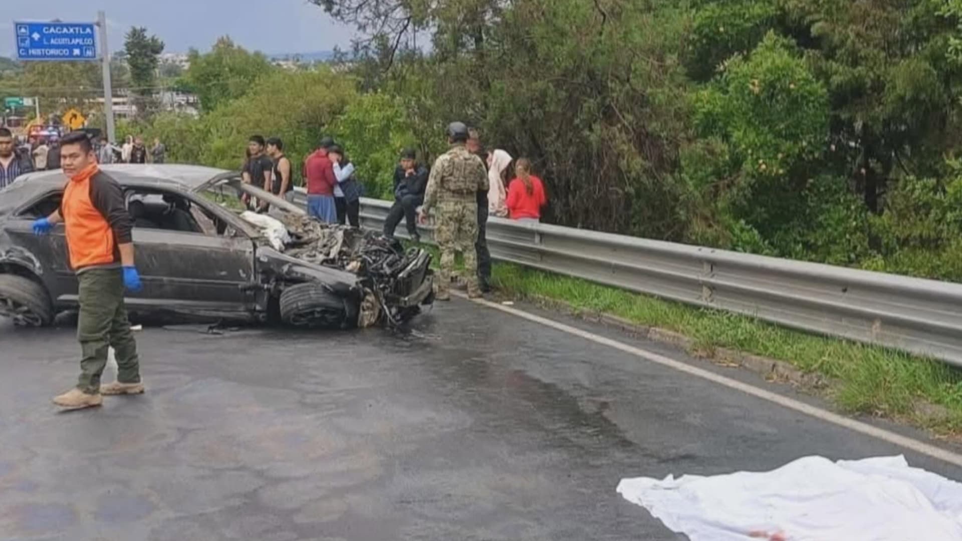 El joven regresaba de jugar basquetbol cuando ocurrió el accidente.