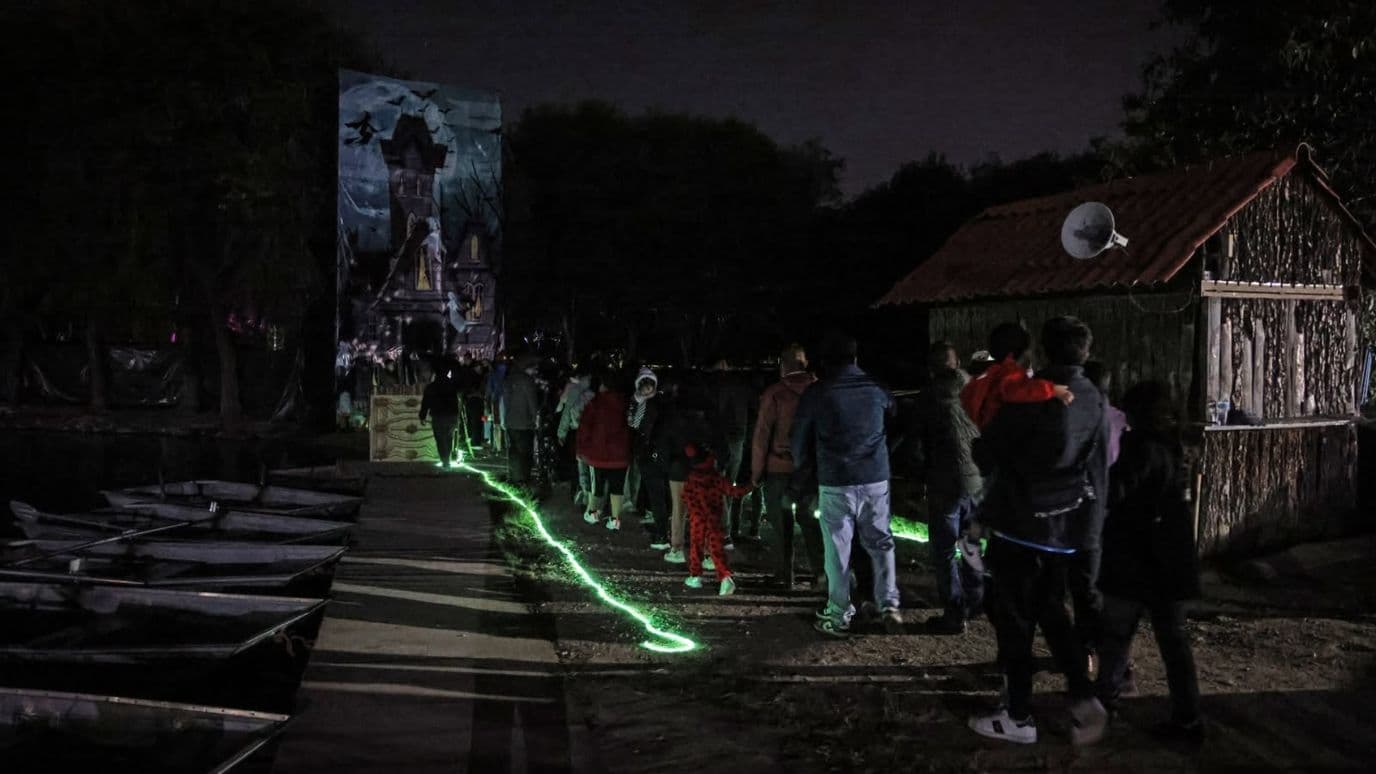 Bosque de las Almas Día de Muertos 2026 Parque Recreativo El Ameyal Cuautlancingo Puebla