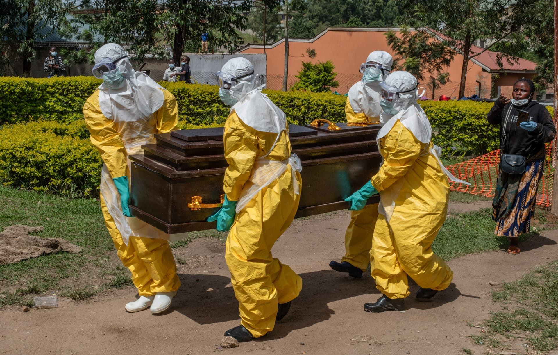 Brote de ébola en el Congo