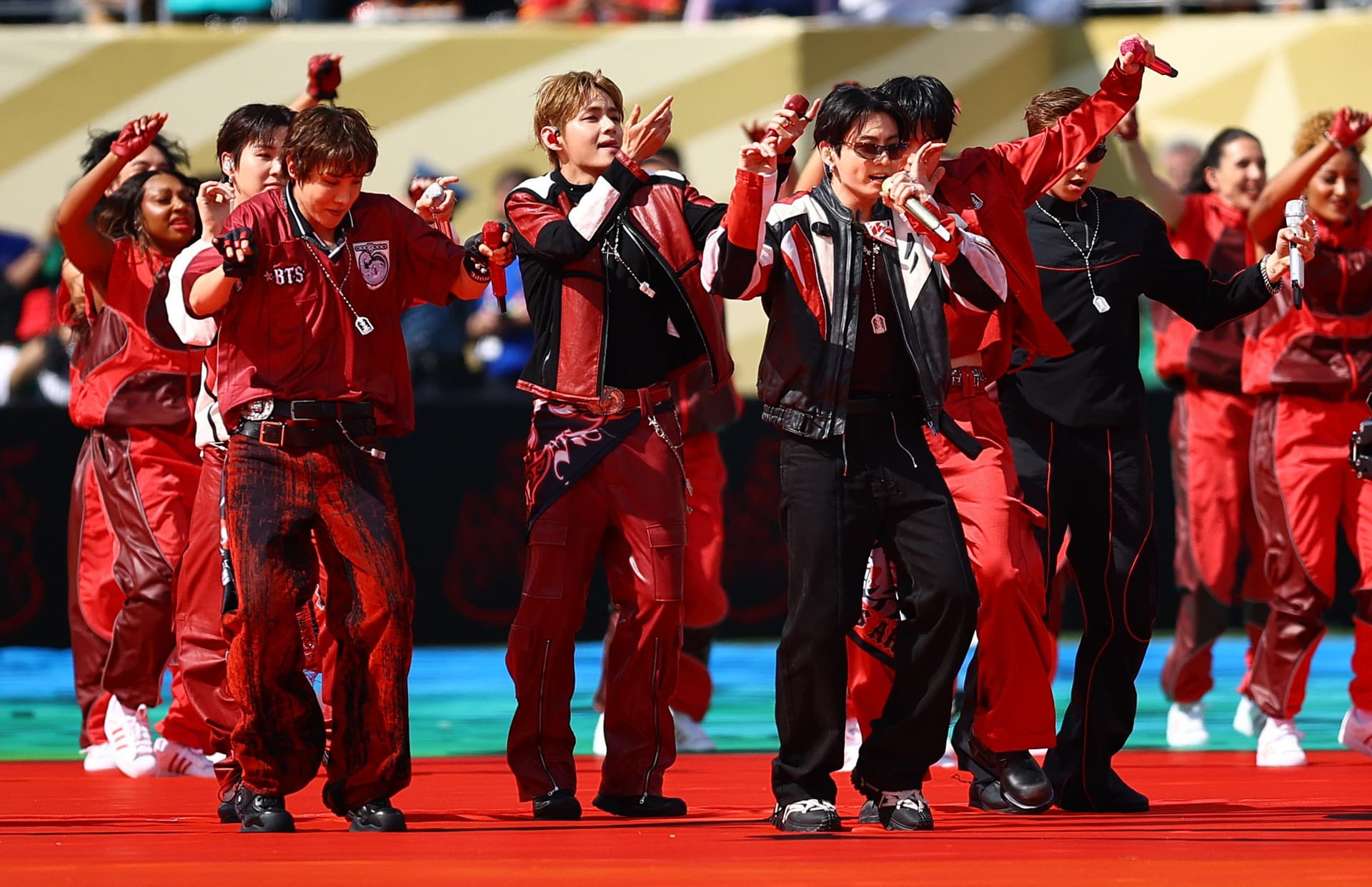 BTS en el medio tiempo de la final del Mundial 2026