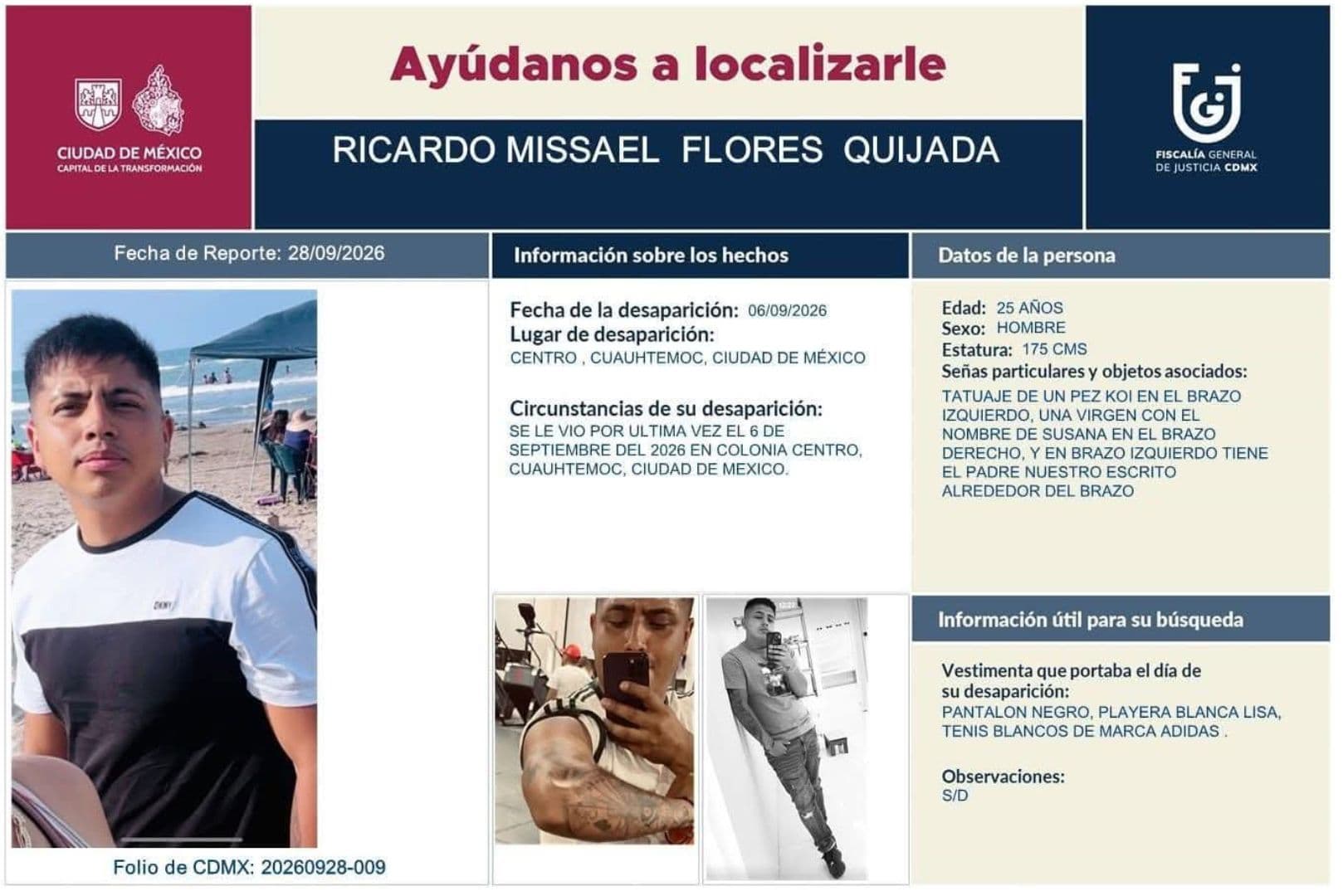 Foto: Fiscalía CDMX