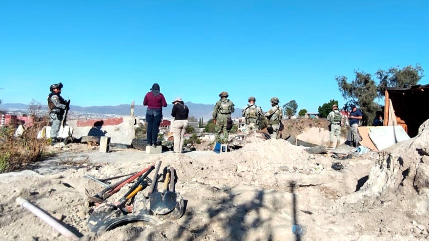 Hallan Cuatro Cuerpos y Restos Óseos en Predio de Infonavit Cachanillas en Tijuana, BC