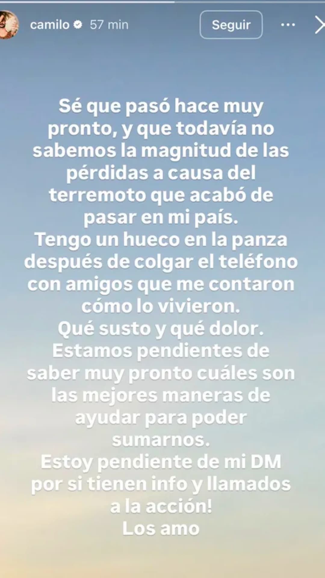 camilo-reacciones-terremoto-colombia-10-agosto-2026