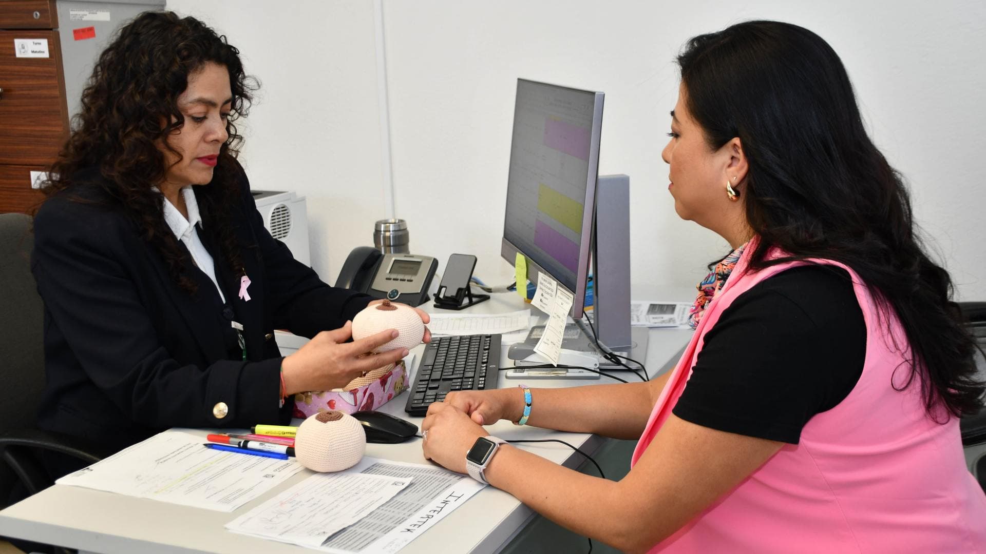 Unidad de Detección y Diagnóstico de Cáncer de Mama del IMSS en la zona norte de la CDMX. Foto: Cuartoscuro