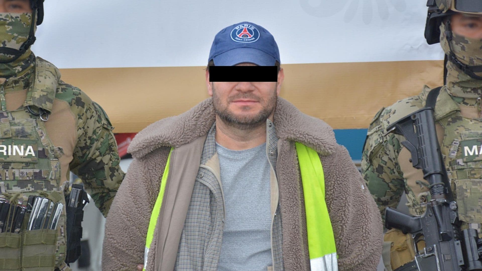 Miguel Ángel 'N', alias 'Capitán Sol'. Foto: Gabinete de Seguridad