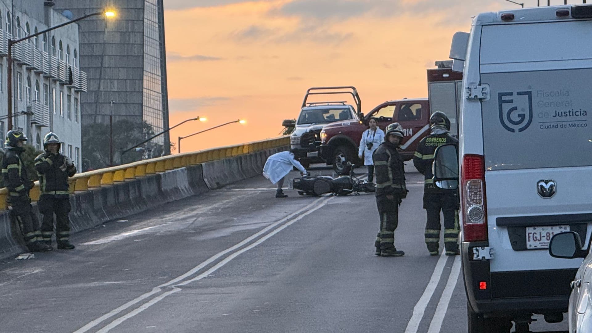 Muere motociclista en av Ricardo Flores Magón  · Atlampa, Cuauhtémoc | Alan Hernández Ortiz