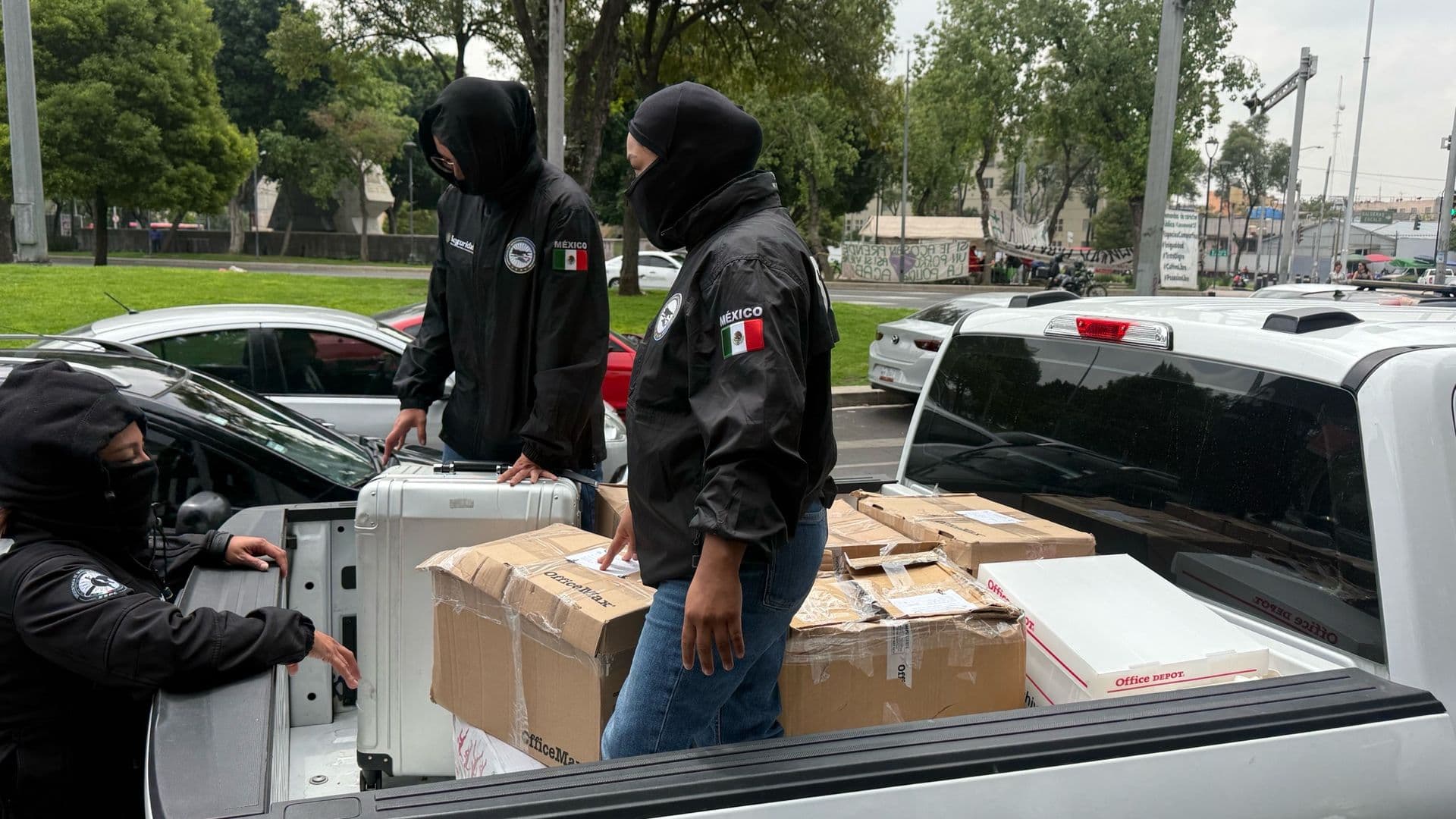 Trasladan indicios de investigación de Ruffo a FEMDO · Guerrero, Cuauhtémoc | Alan Hernández Ortiz