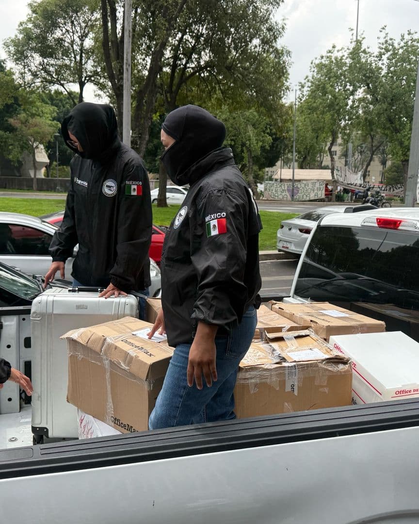 Trasladan indicios de investigación de Ruffo a FEMDO · Guerrero, Cuauhtémoc | Alan Hernández Ortiz